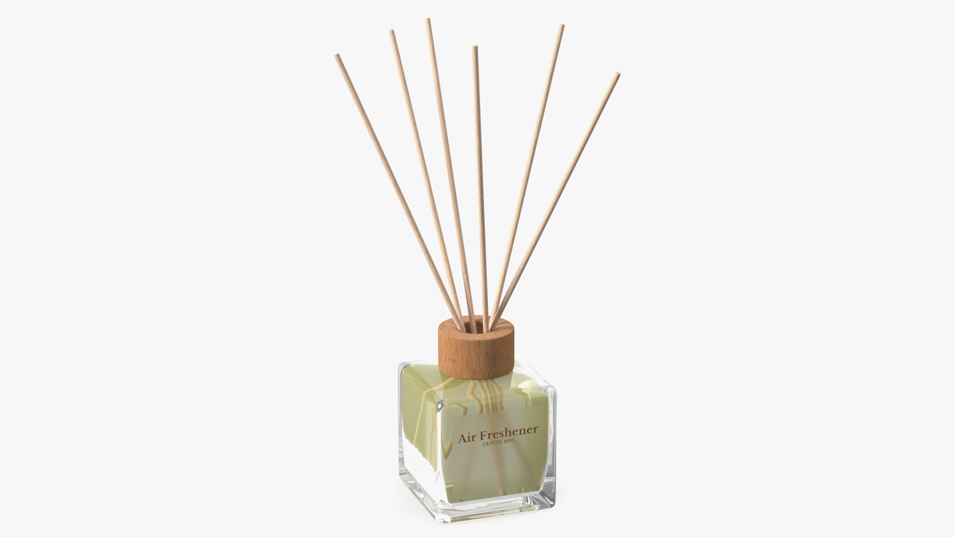3D Stick Air Freshener Yellow