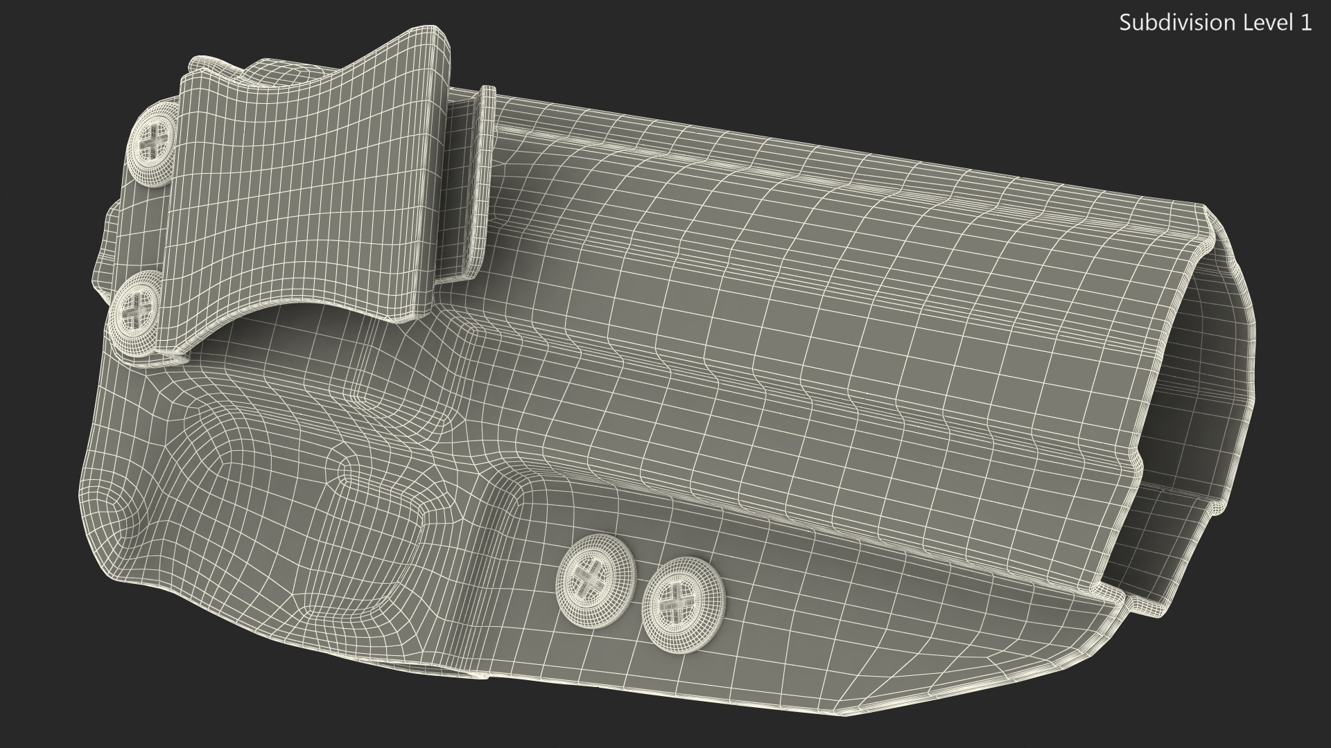 Holster Beretta Kydex Green 3D