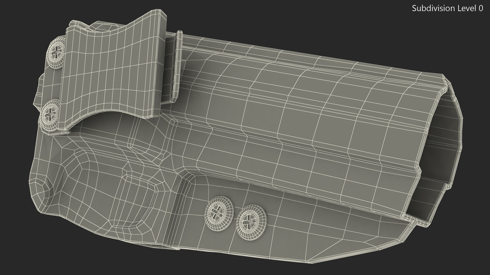 Holster Beretta Kydex Green 3D