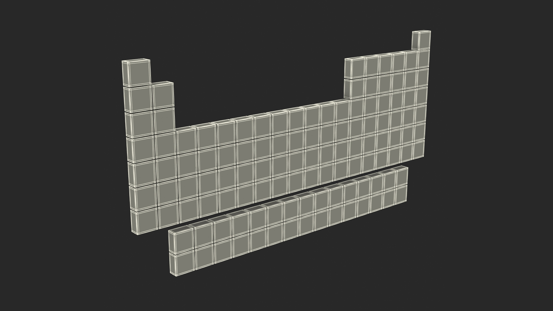3D Periodic Table of Elements