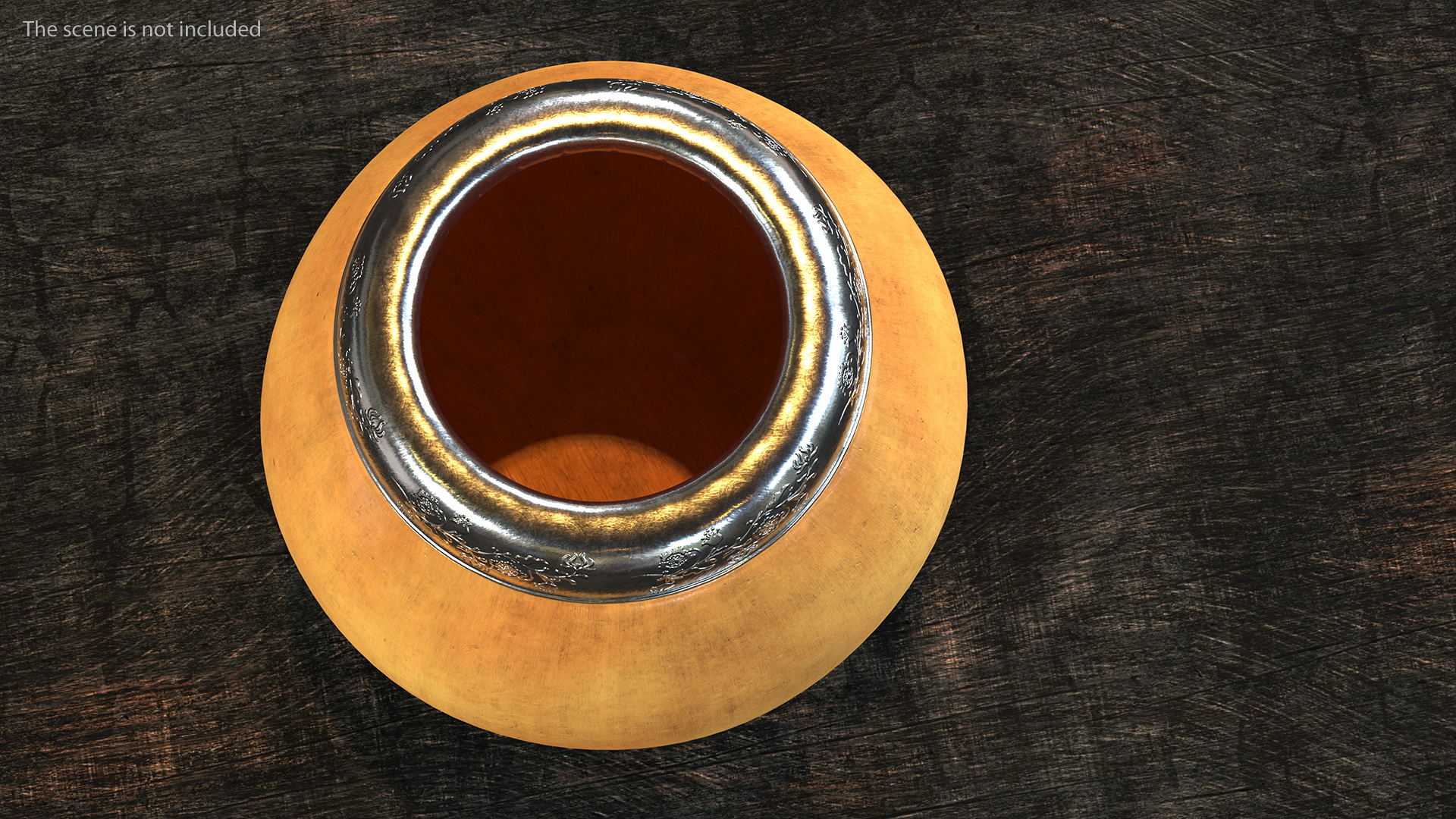 3D model Yerba Mate Calabaza Empty