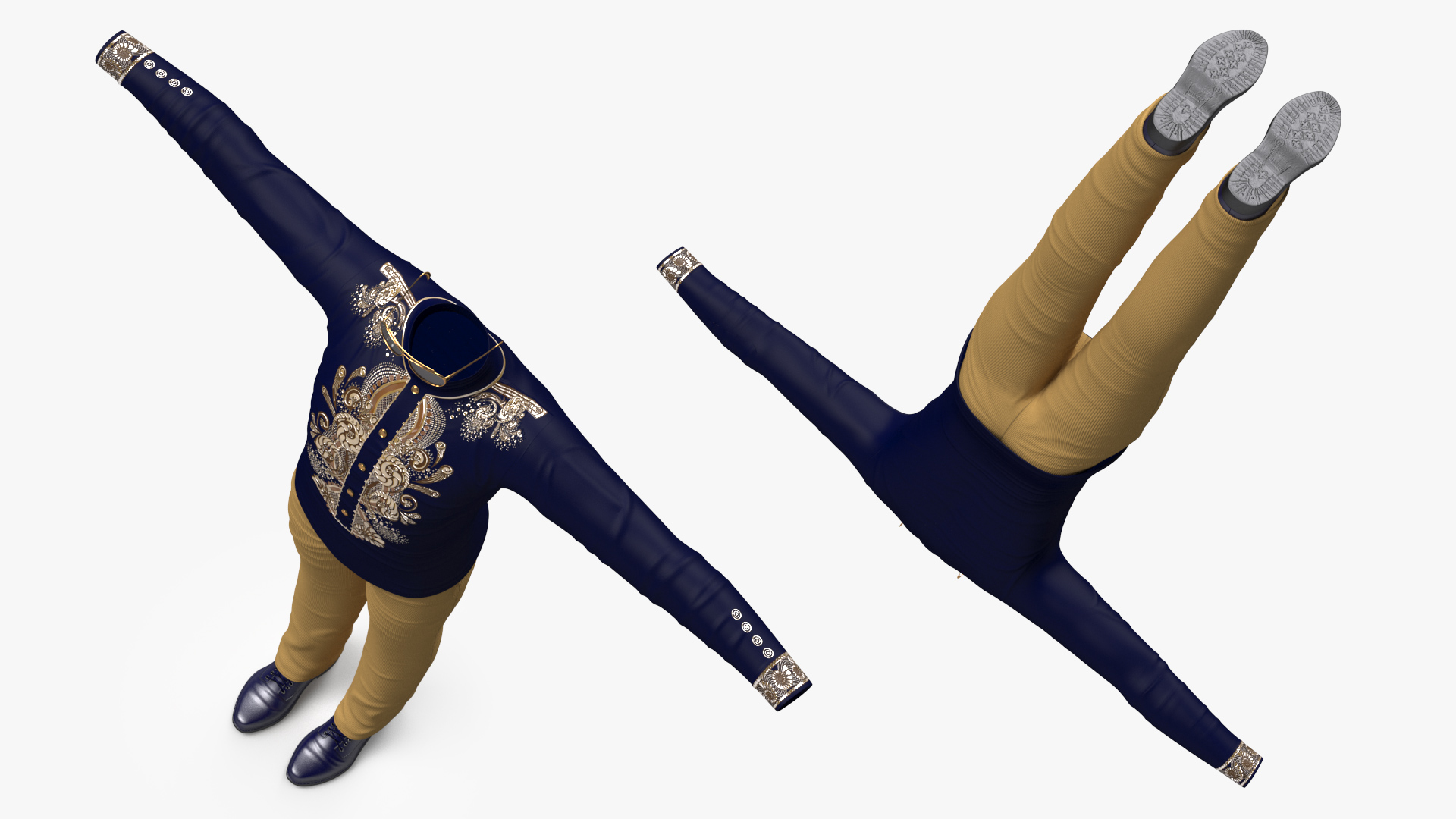 3D model Fashionable Style Clothes