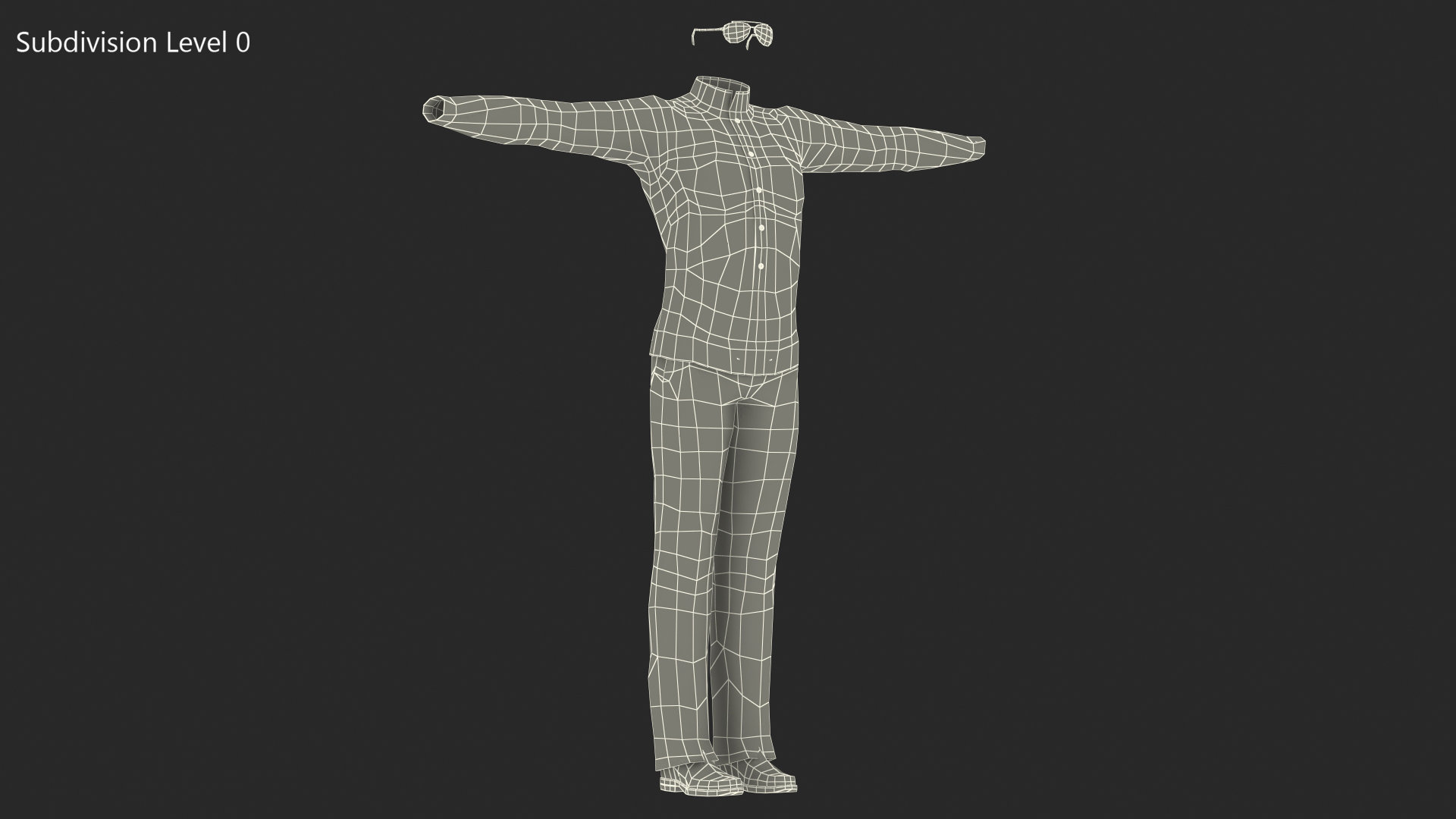 3D model Fashionable Style Clothes
