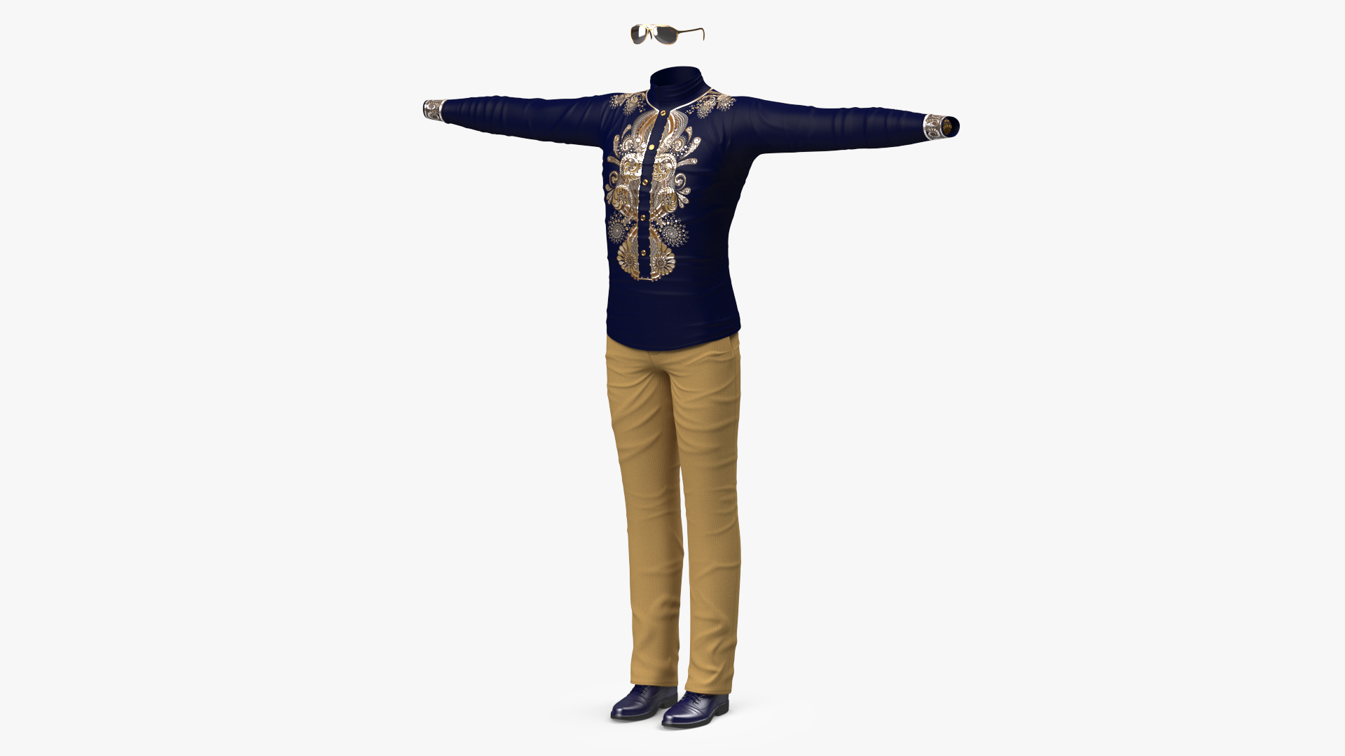 3D model Fashionable Style Clothes