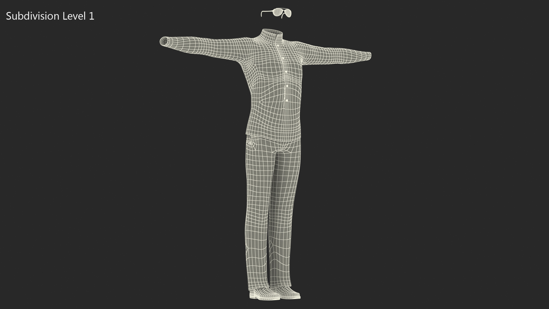 3D model Fashionable Style Clothes