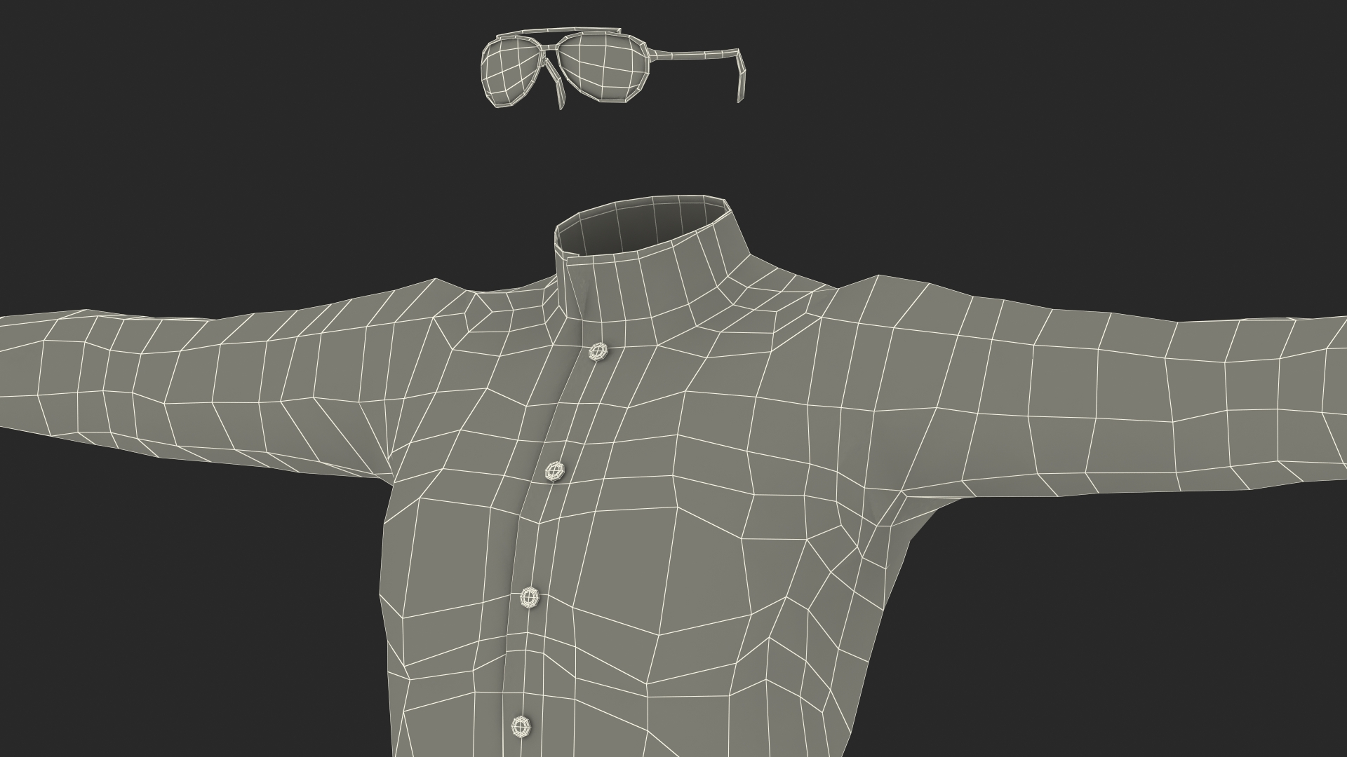 3D model Fashionable Style Clothes