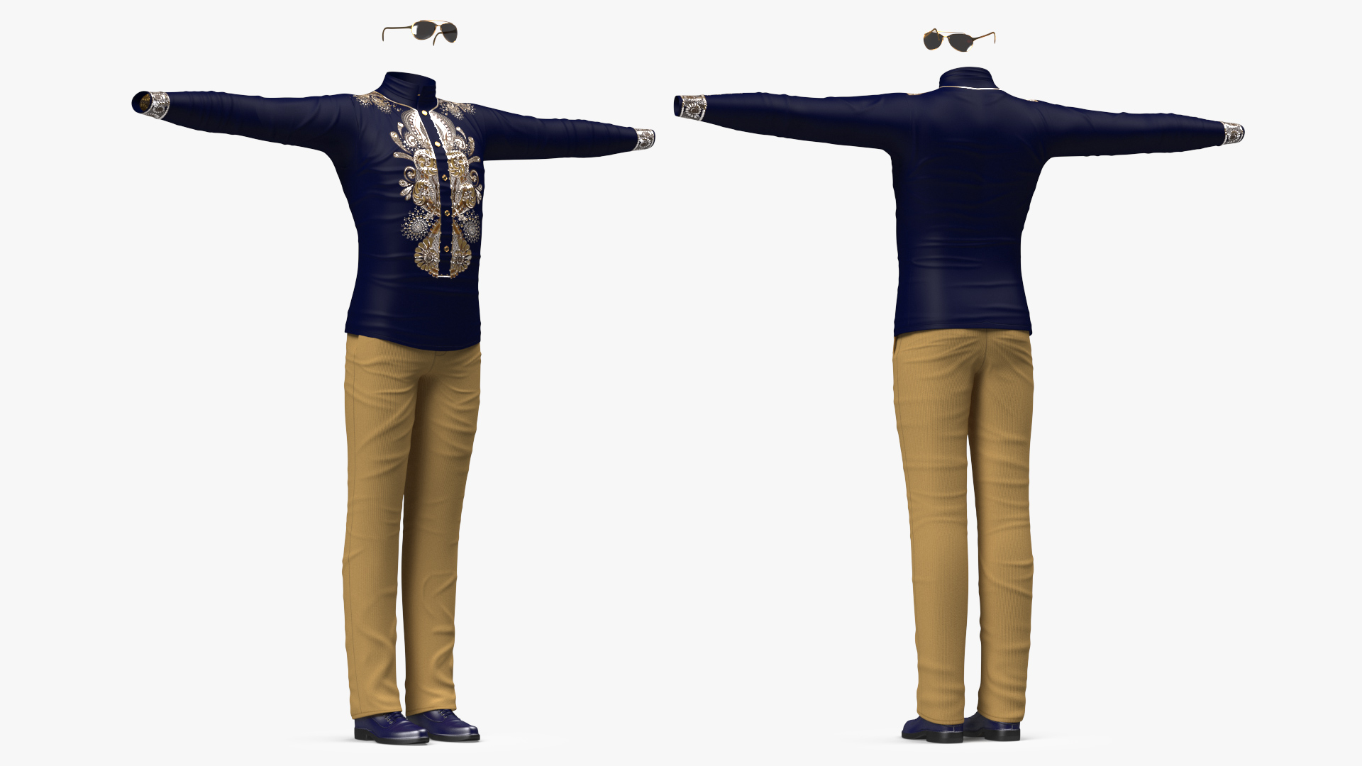 3D model Fashionable Style Clothes