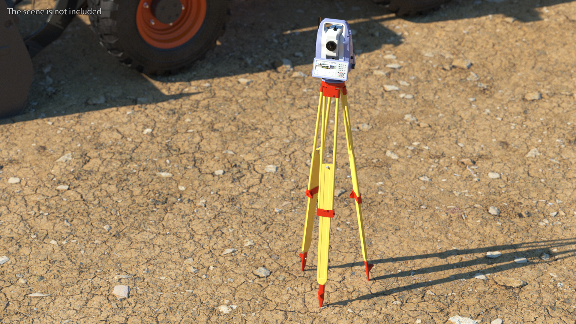 Digital Electronic Theodolite Surveying Instrument with Tripod 3D