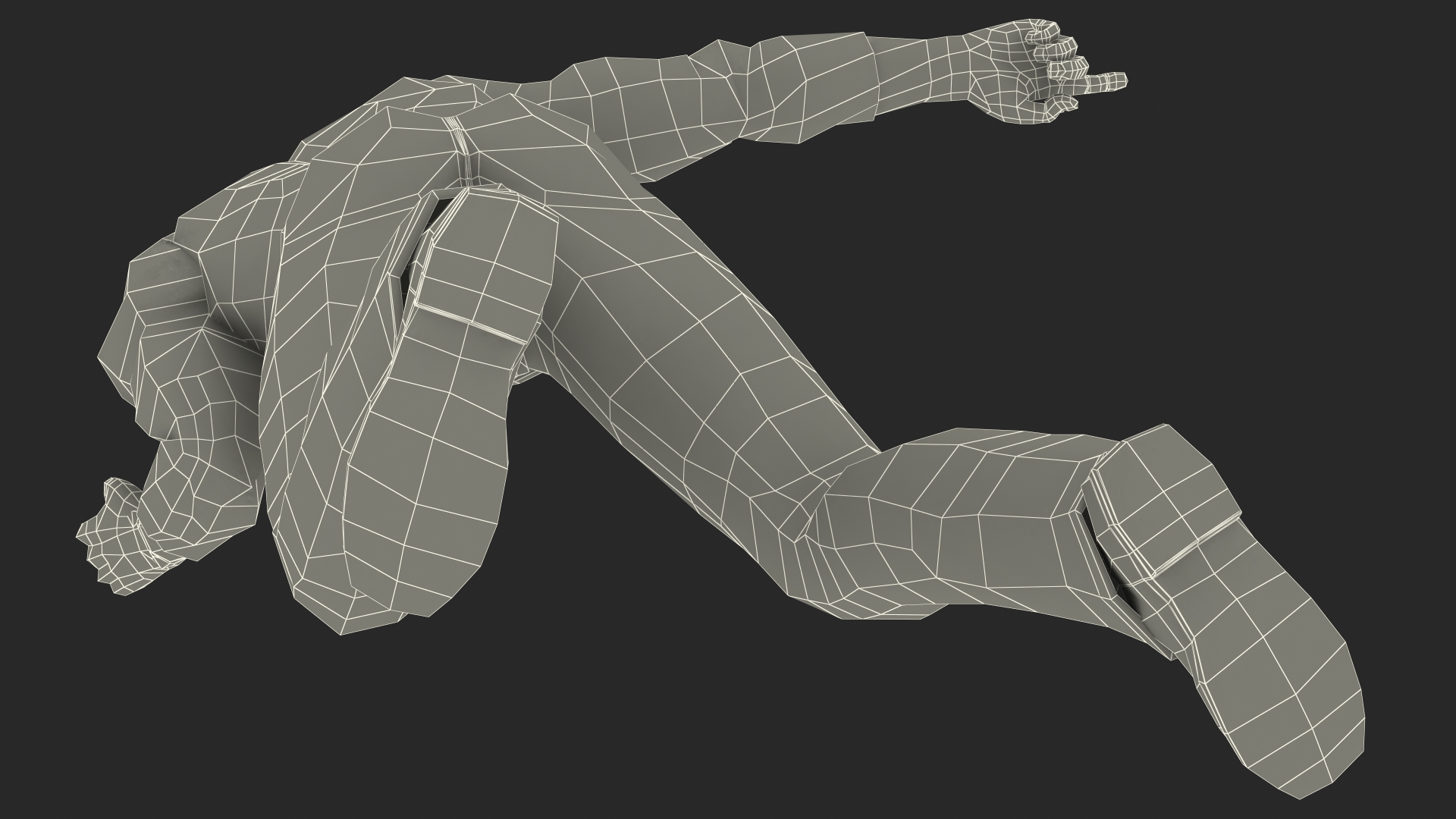 3D model Light Skin City Style Man
