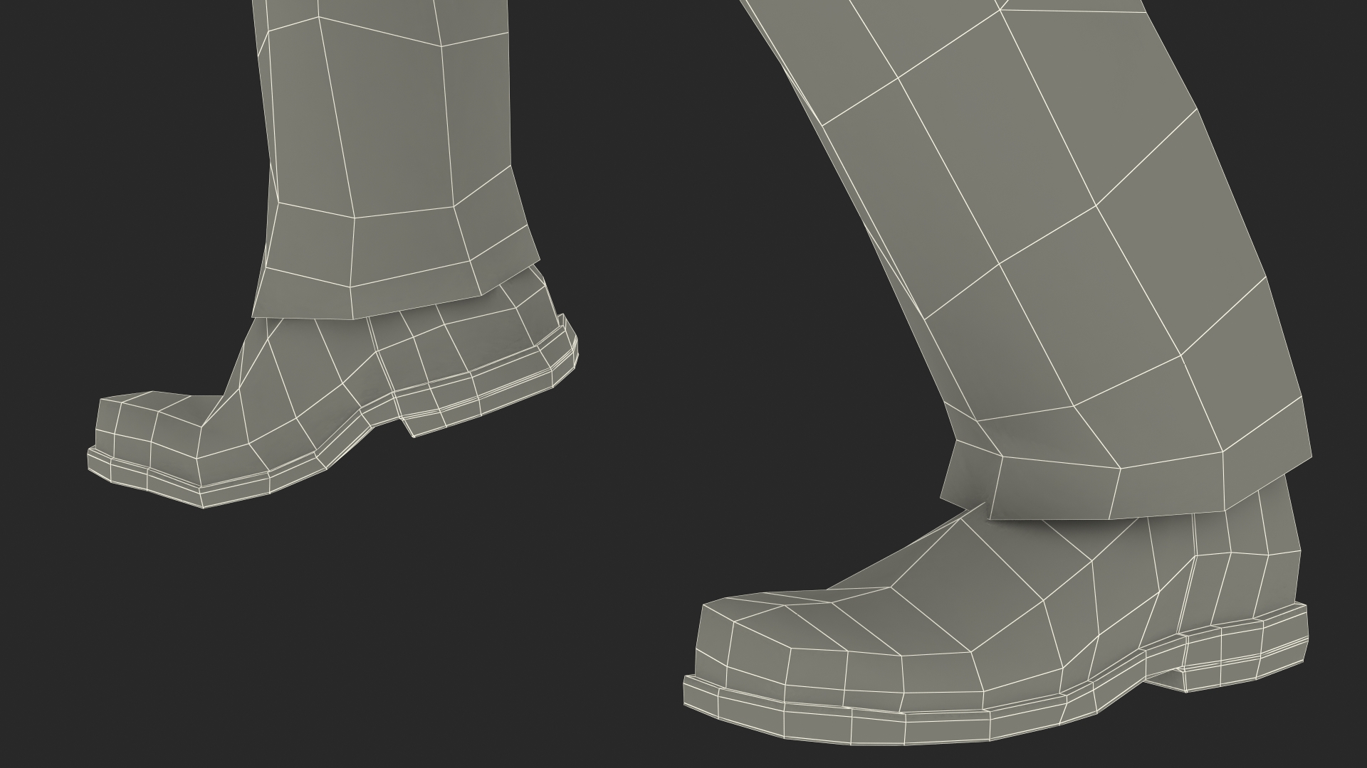 3D model Light Skin City Style Man