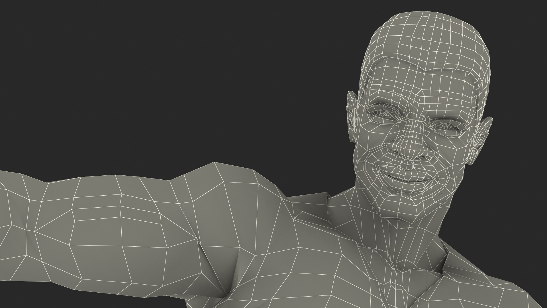 3D model Light Skin City Style Man