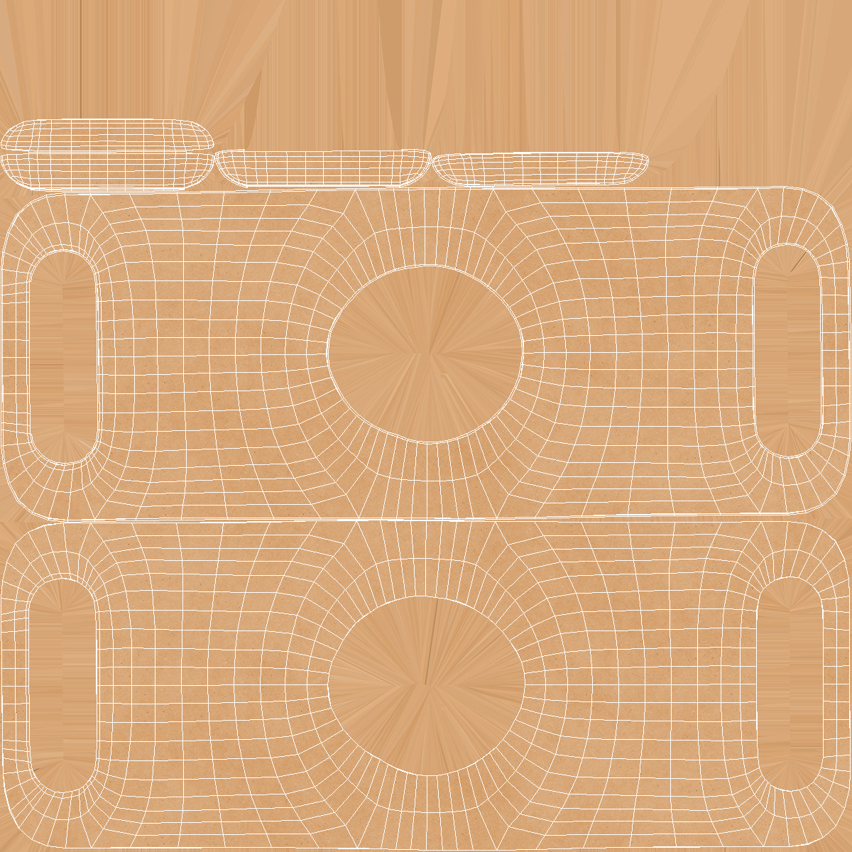 3D model Kraft Paper Take Away Cup Holder One Cup
