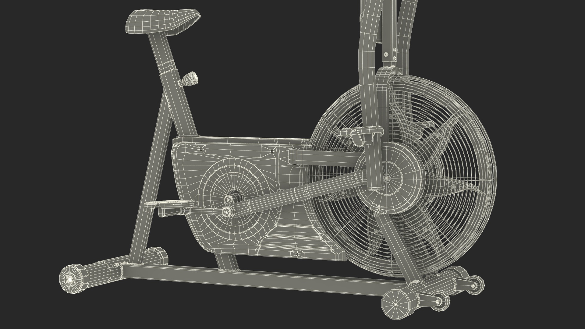 Airgometer Exercise Bike 3D model
