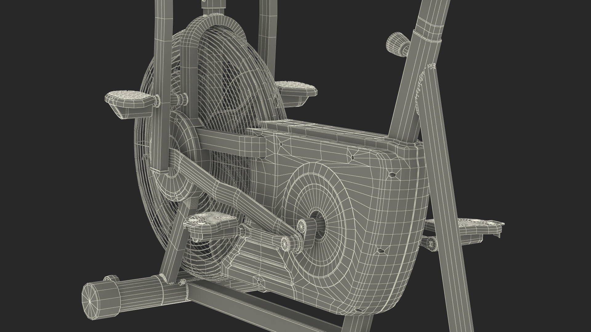Airgometer Exercise Bike 3D model