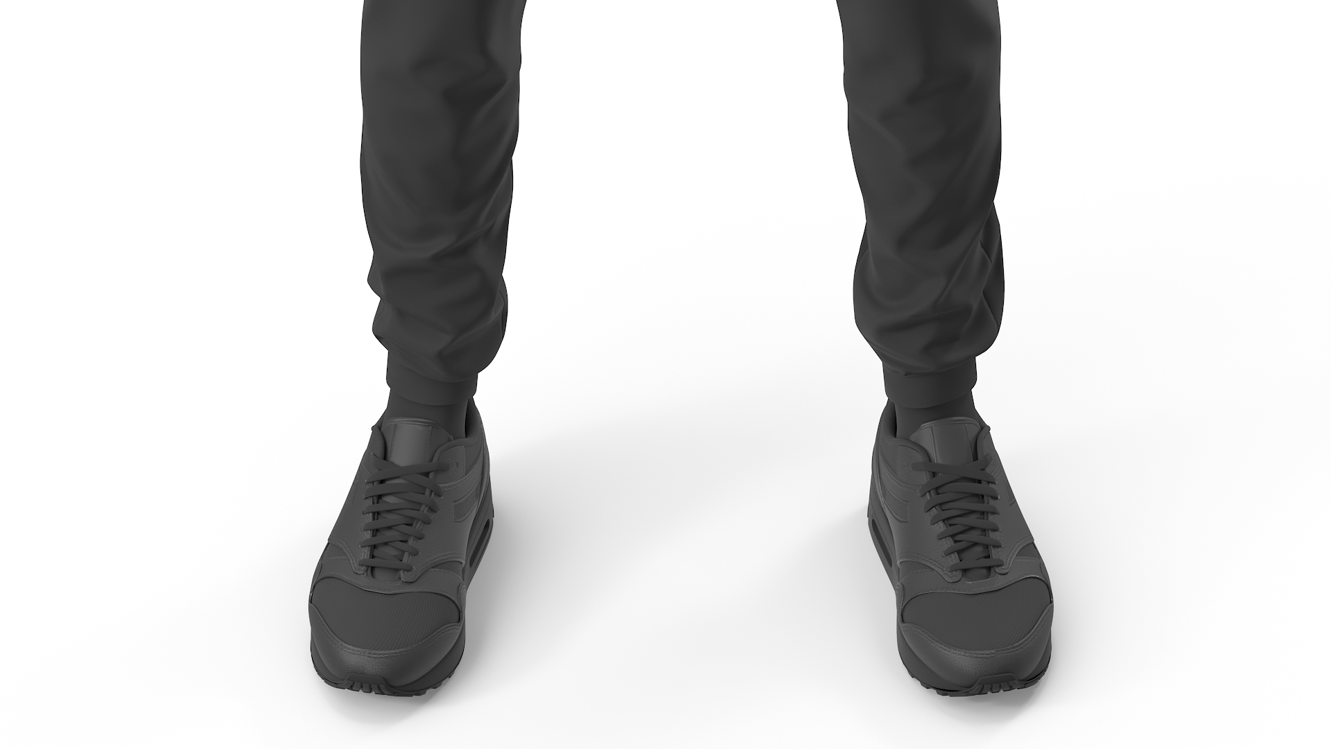 3D model Robber Wearing Mask and Hood Rigged