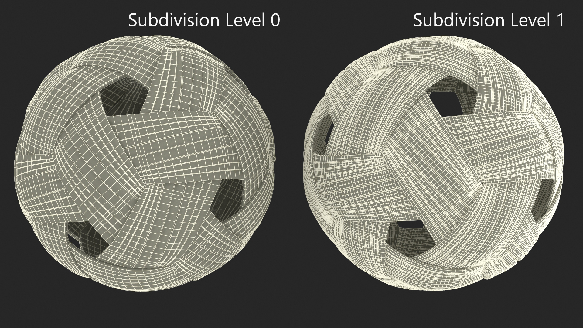 3D model Sepak Takraw Sport Kick Rattan Ball