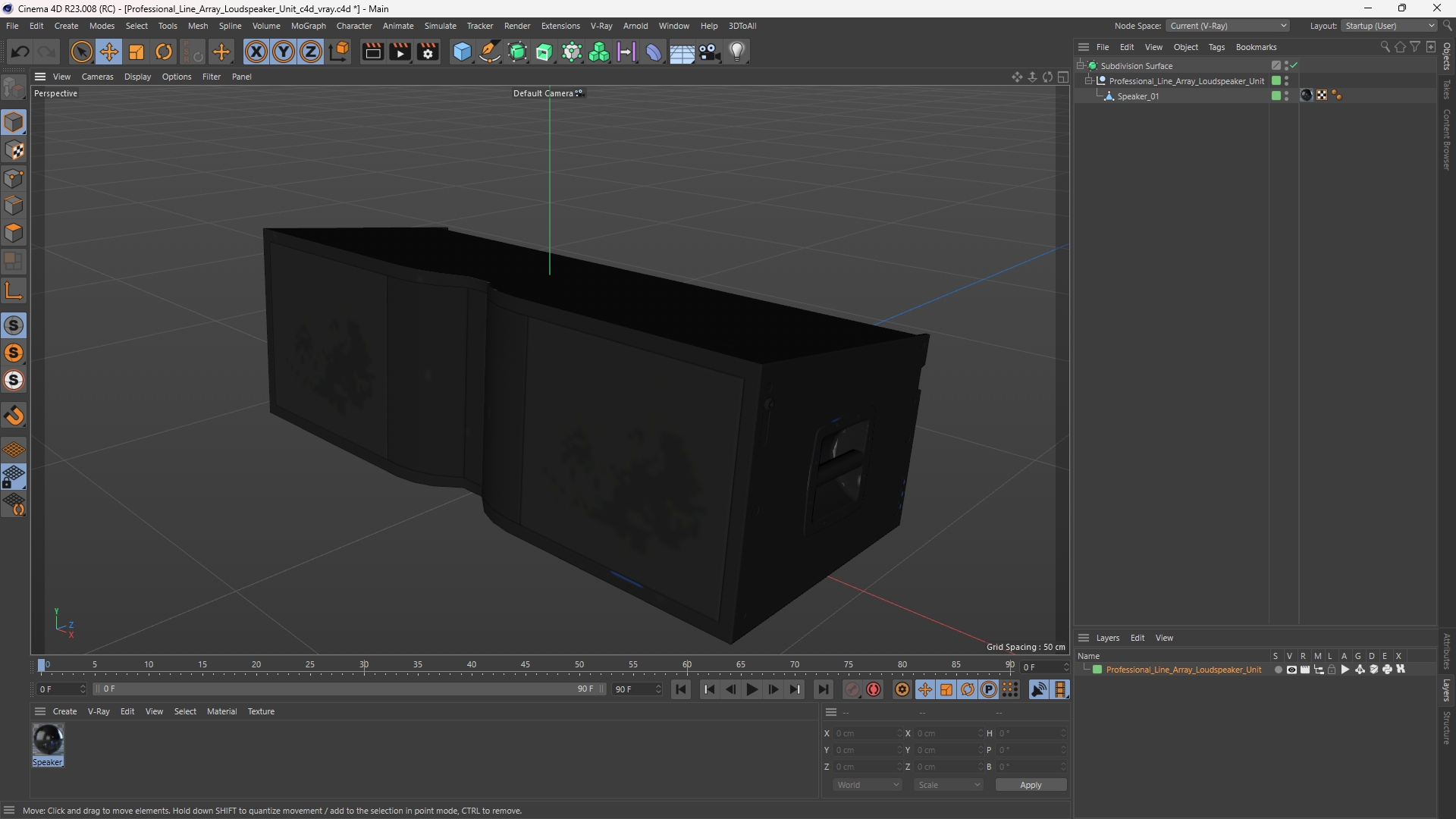 Professional Line Array Loudspeaker Unit - view 12