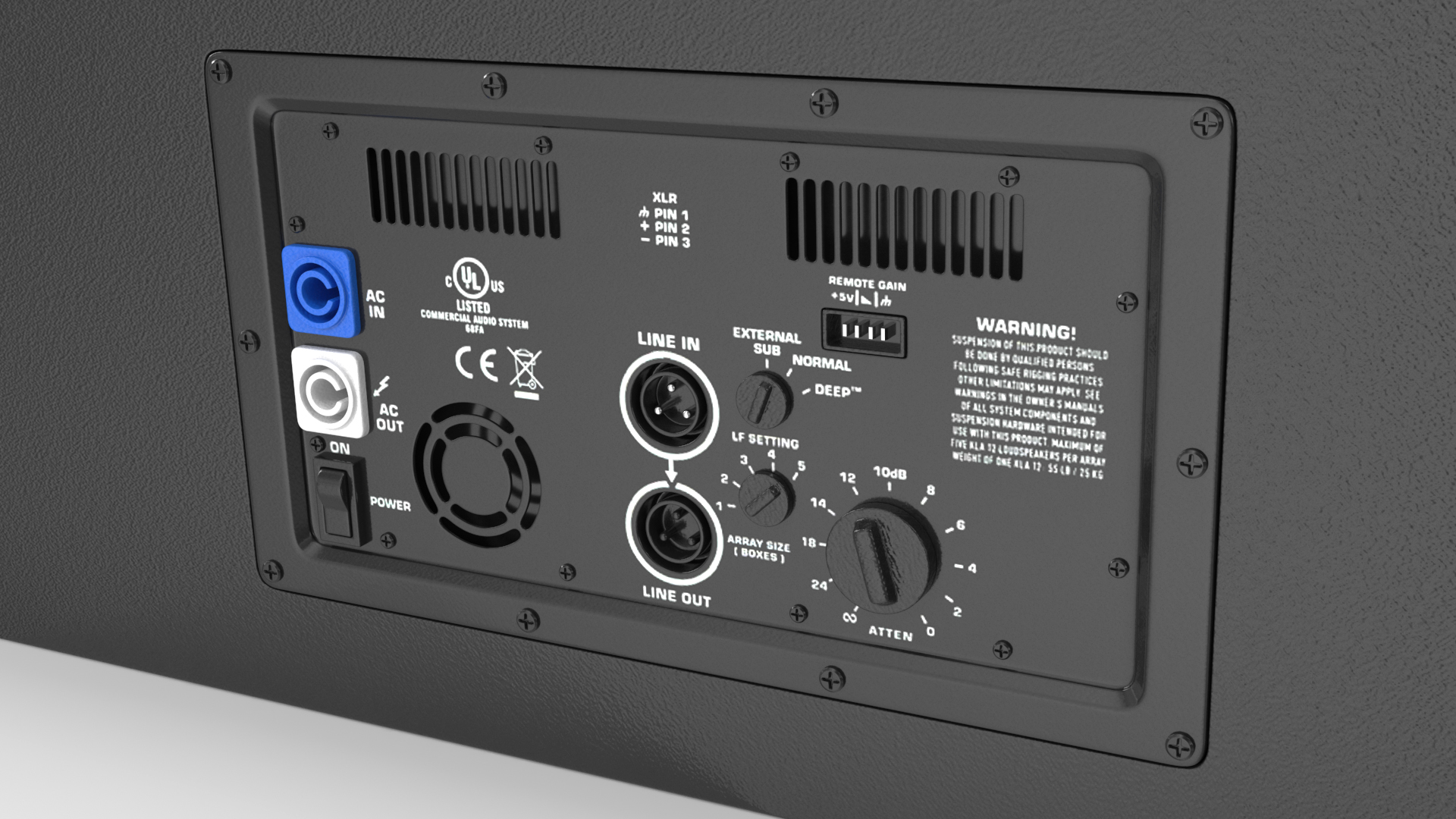 Professional Line Array Loudspeaker Unit - view 6