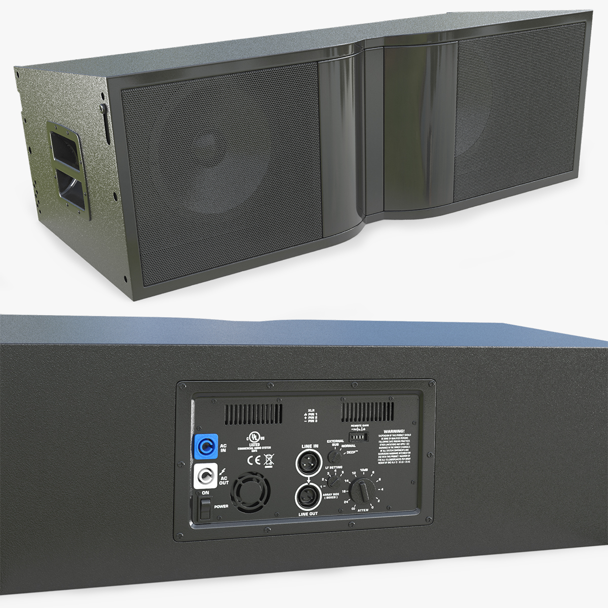 Professional Line Array Loudspeaker Unit - view 9
