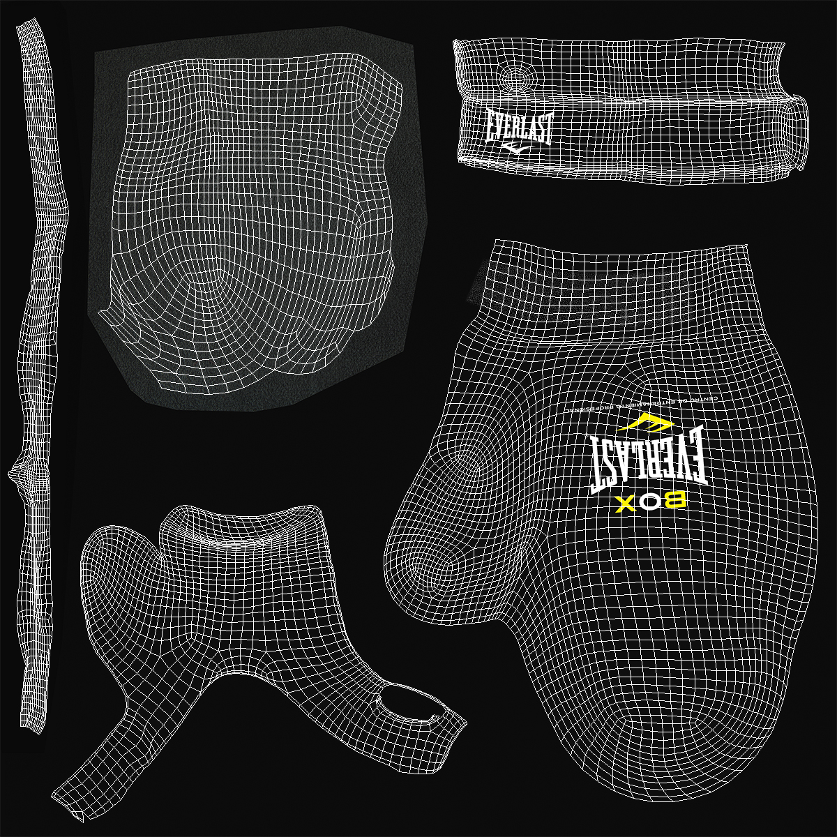 3D Sparring Boxing Gloves Everlast