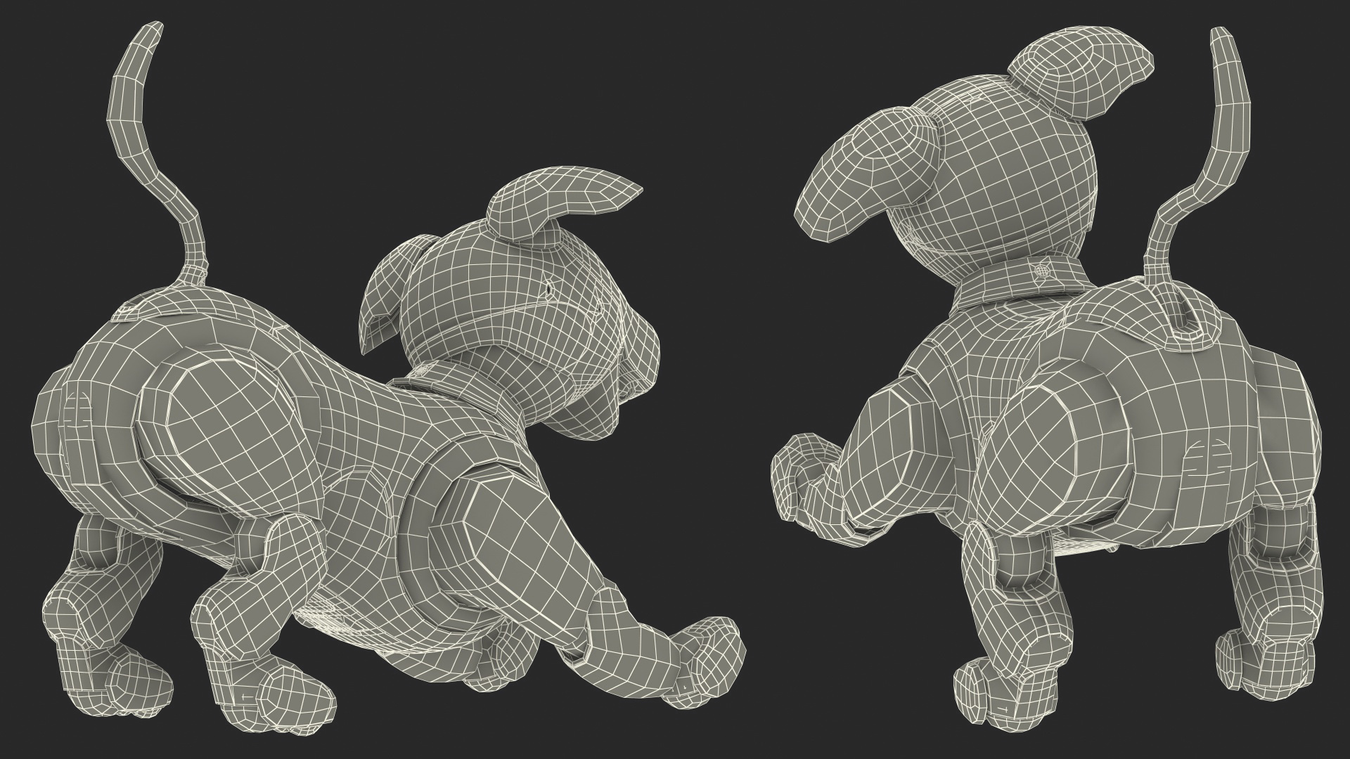 Sony Aibo 2017 Playing Pose 3D