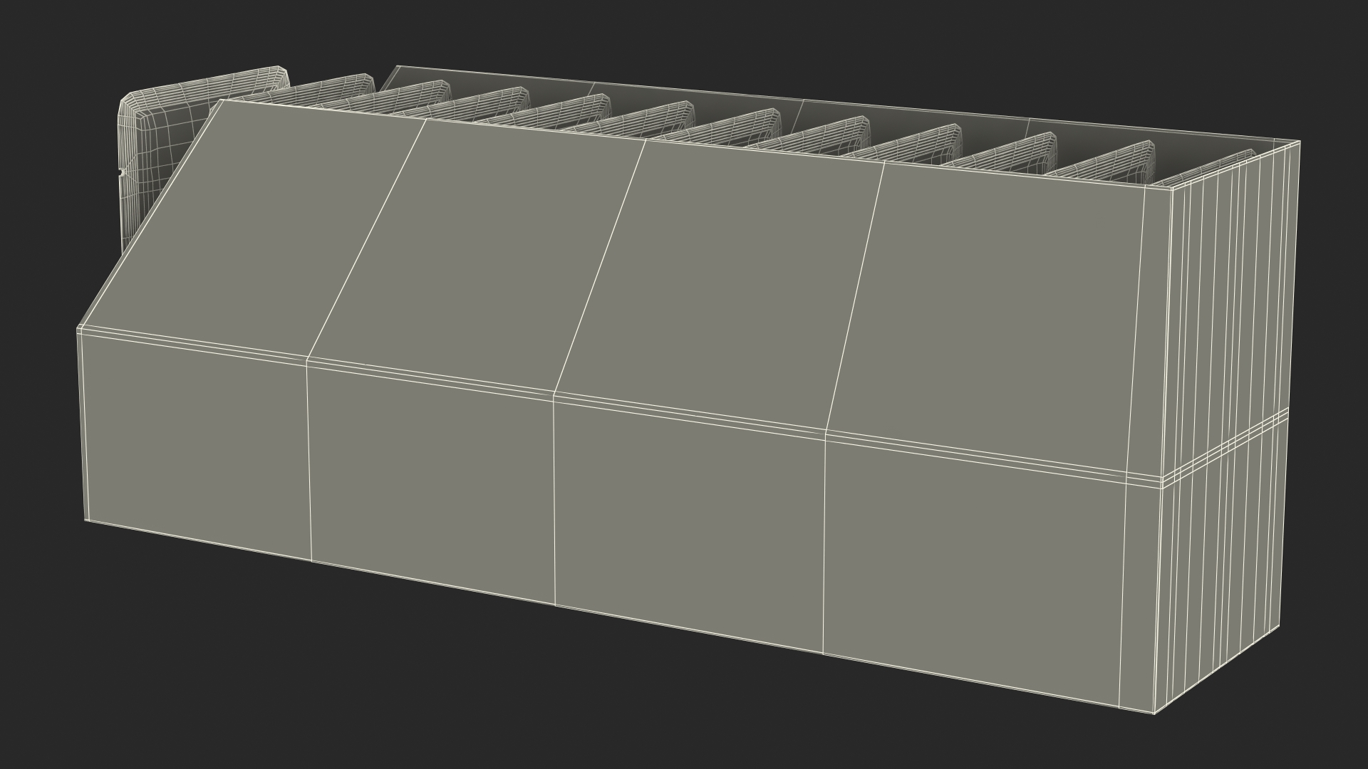Wet Cat Food Pouch Box Mockup 3D model