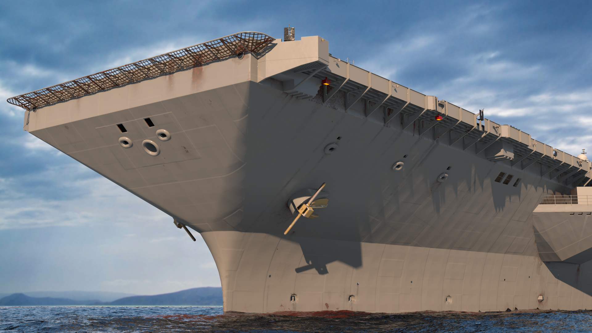 USS Gerald Ford CVN 78 3D
