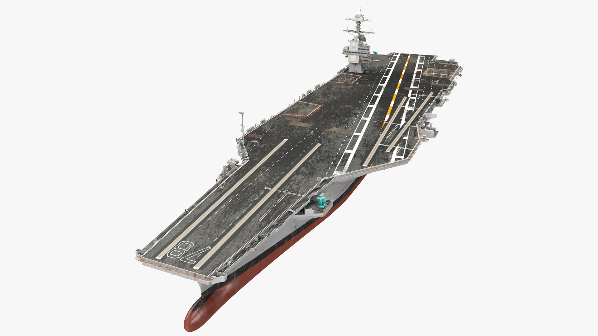 USS Gerald Ford CVN 78 3D