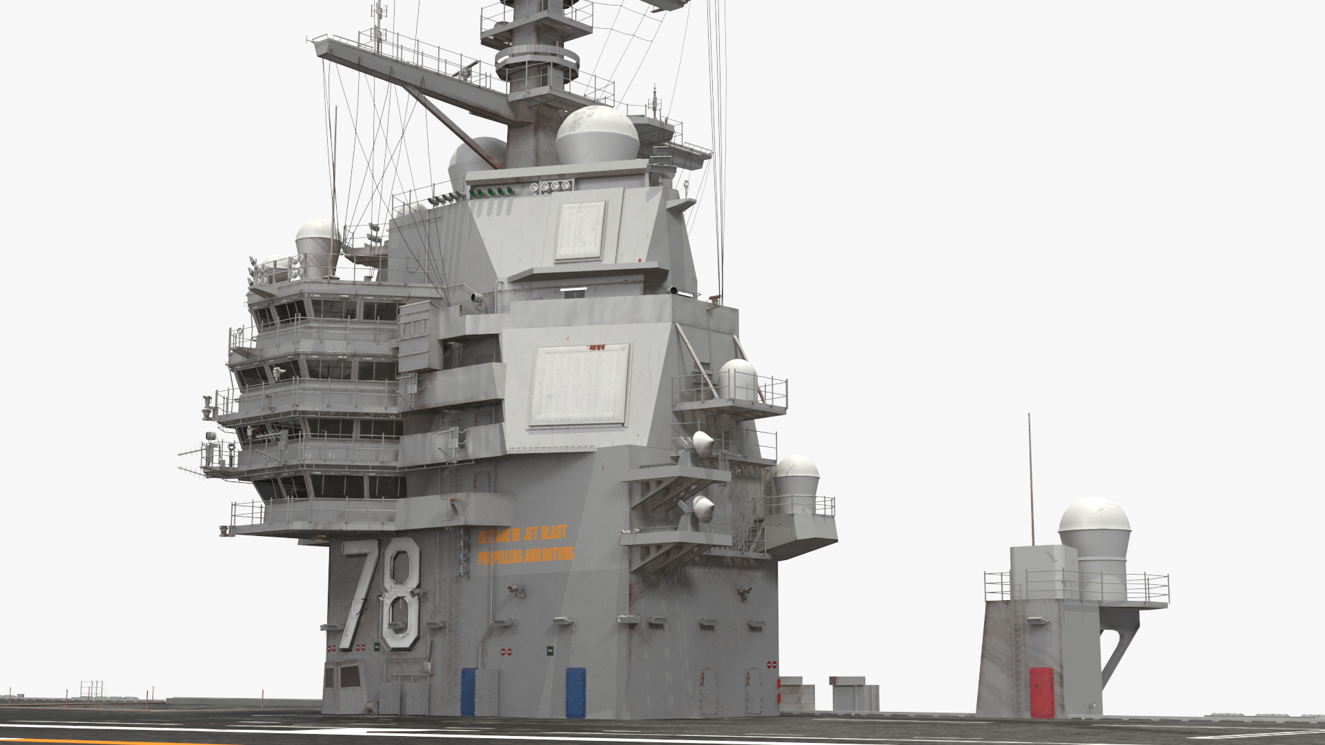 USS Gerald Ford CVN 78 3D