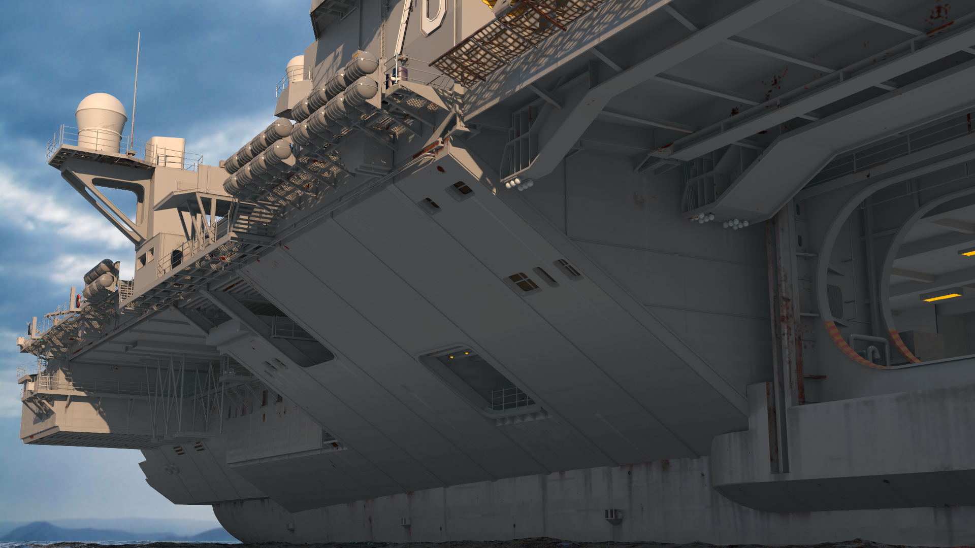 USS Gerald Ford CVN 78 3D