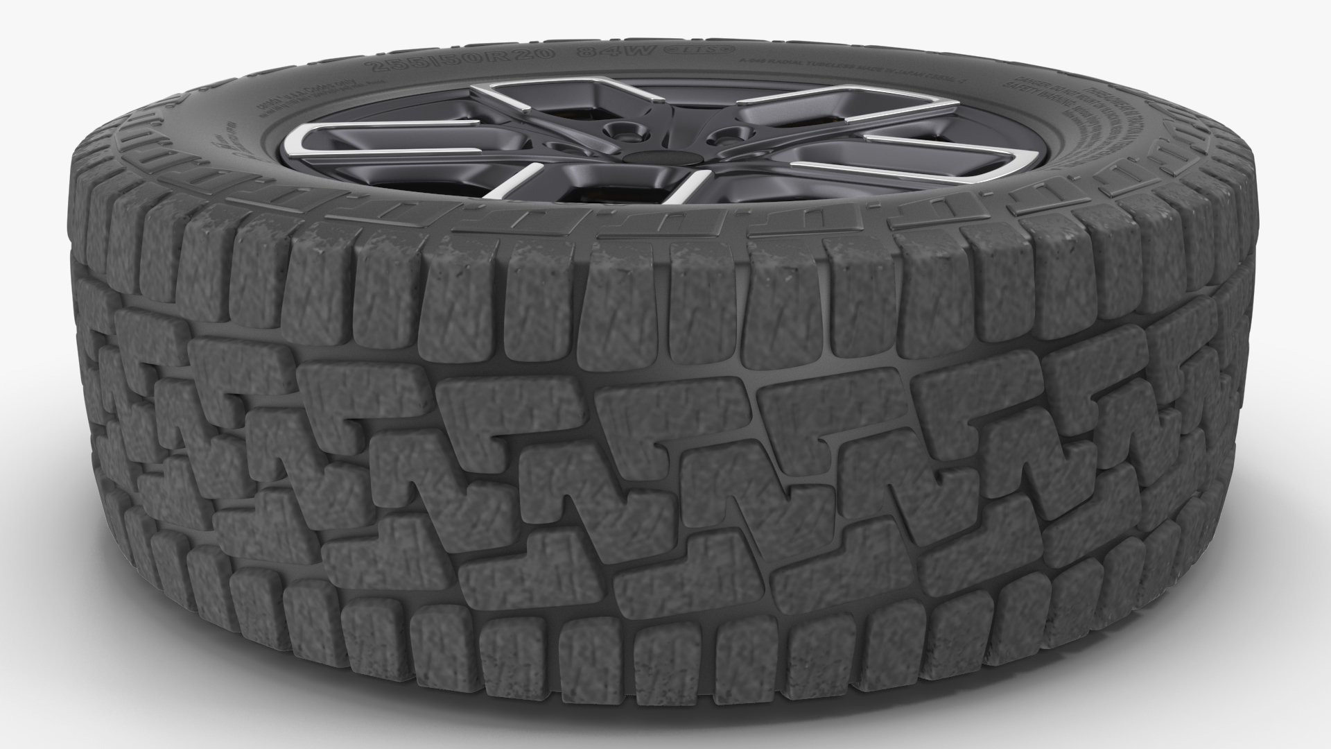Off Road Wheel 3D model
