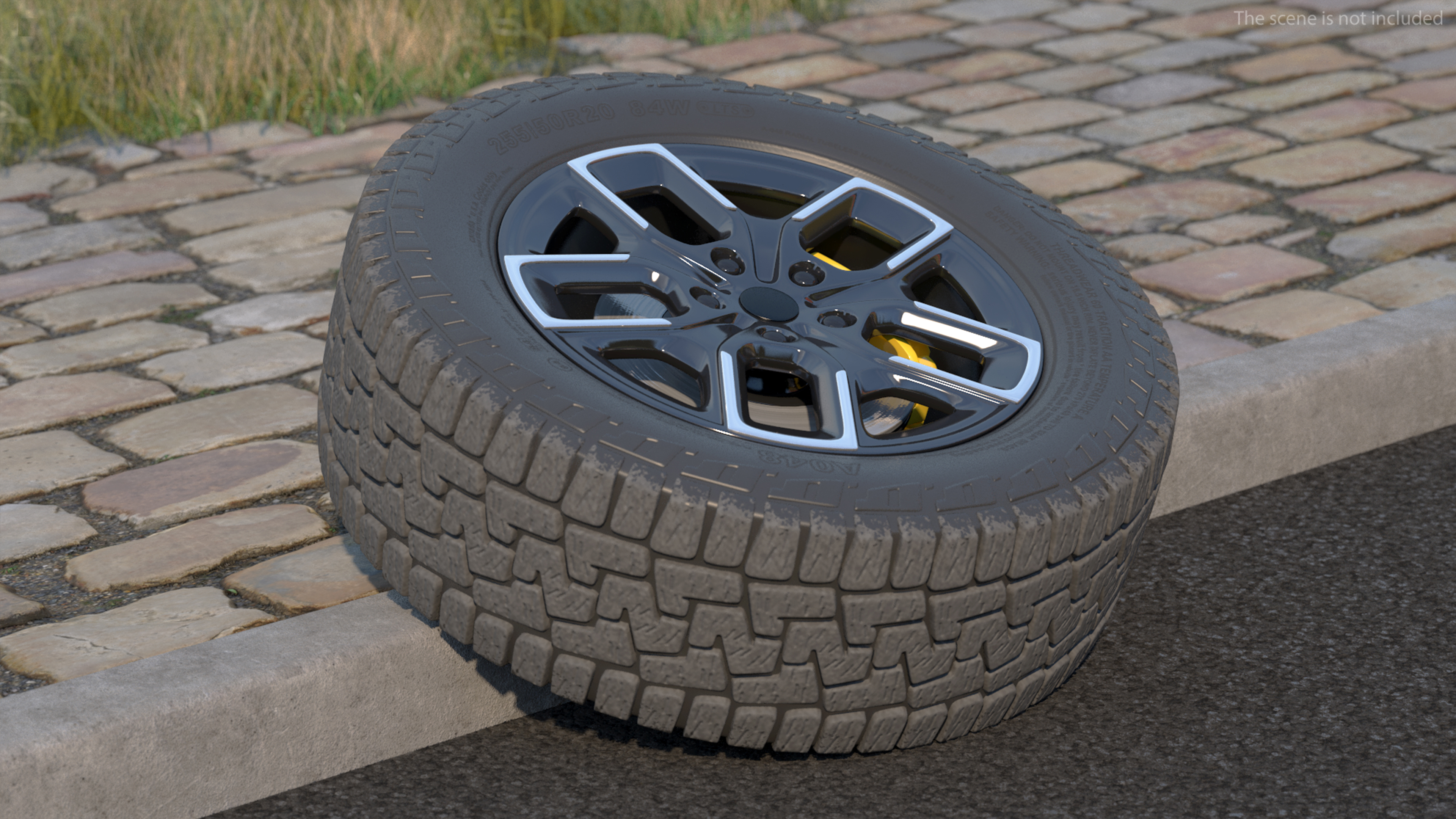 Off Road Wheel 3D model