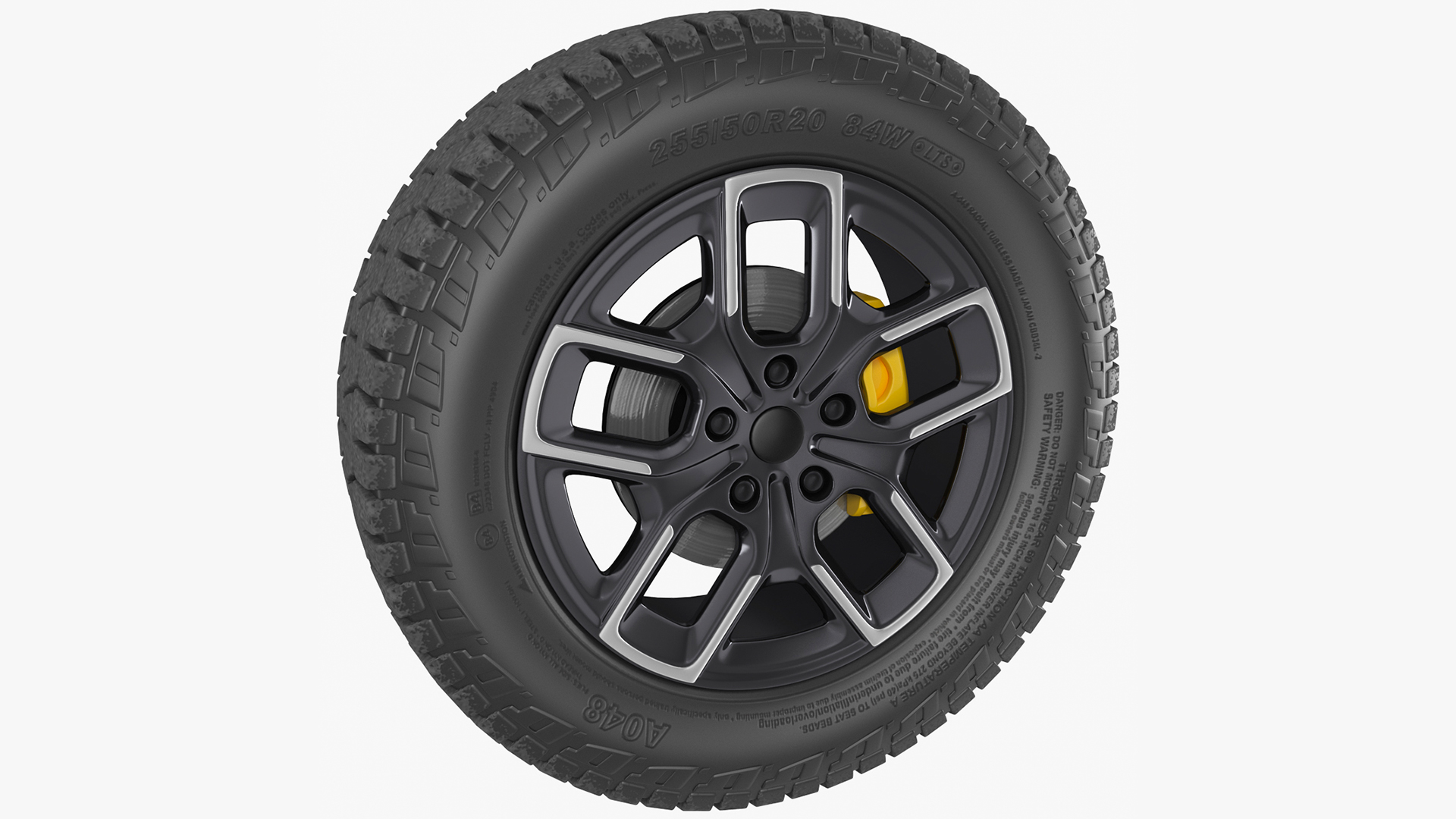 Off Road Wheel 3D model
