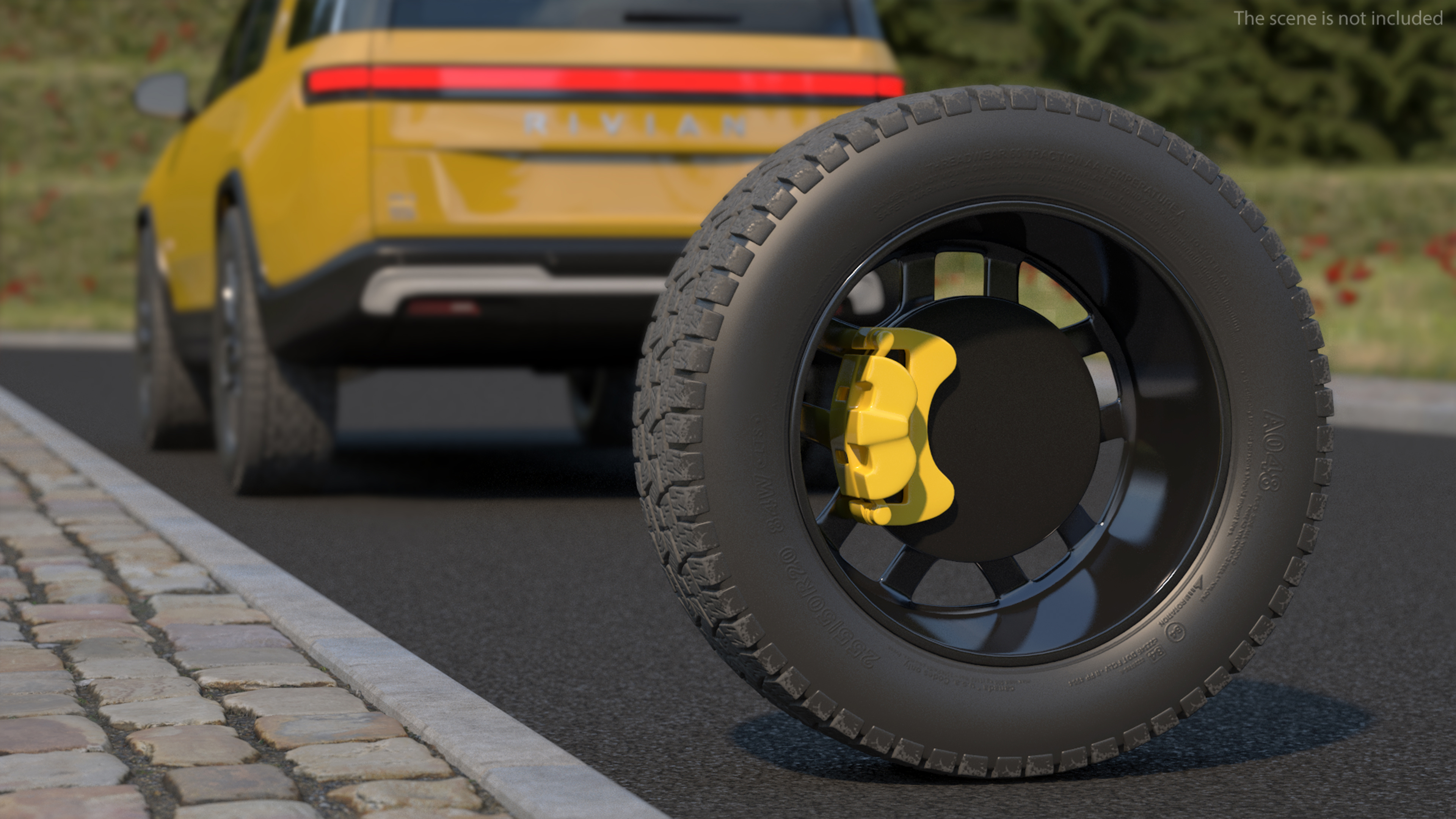 Off Road Wheel 3D model