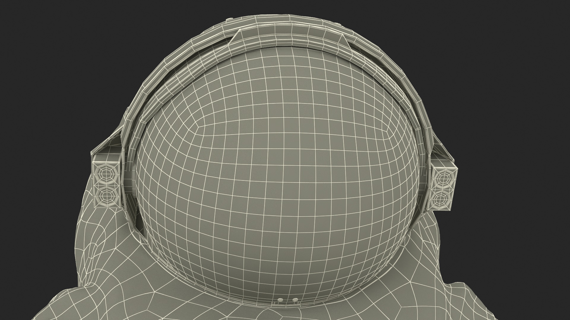 Astronaut Space Suit Orlan MK 3D model