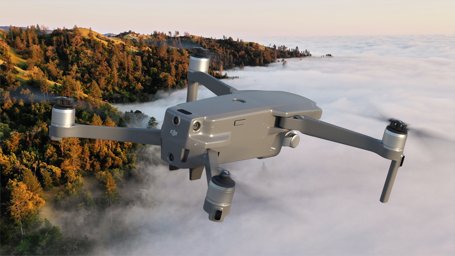 DJI Mavic 2 Zoom Quadcopter 3D