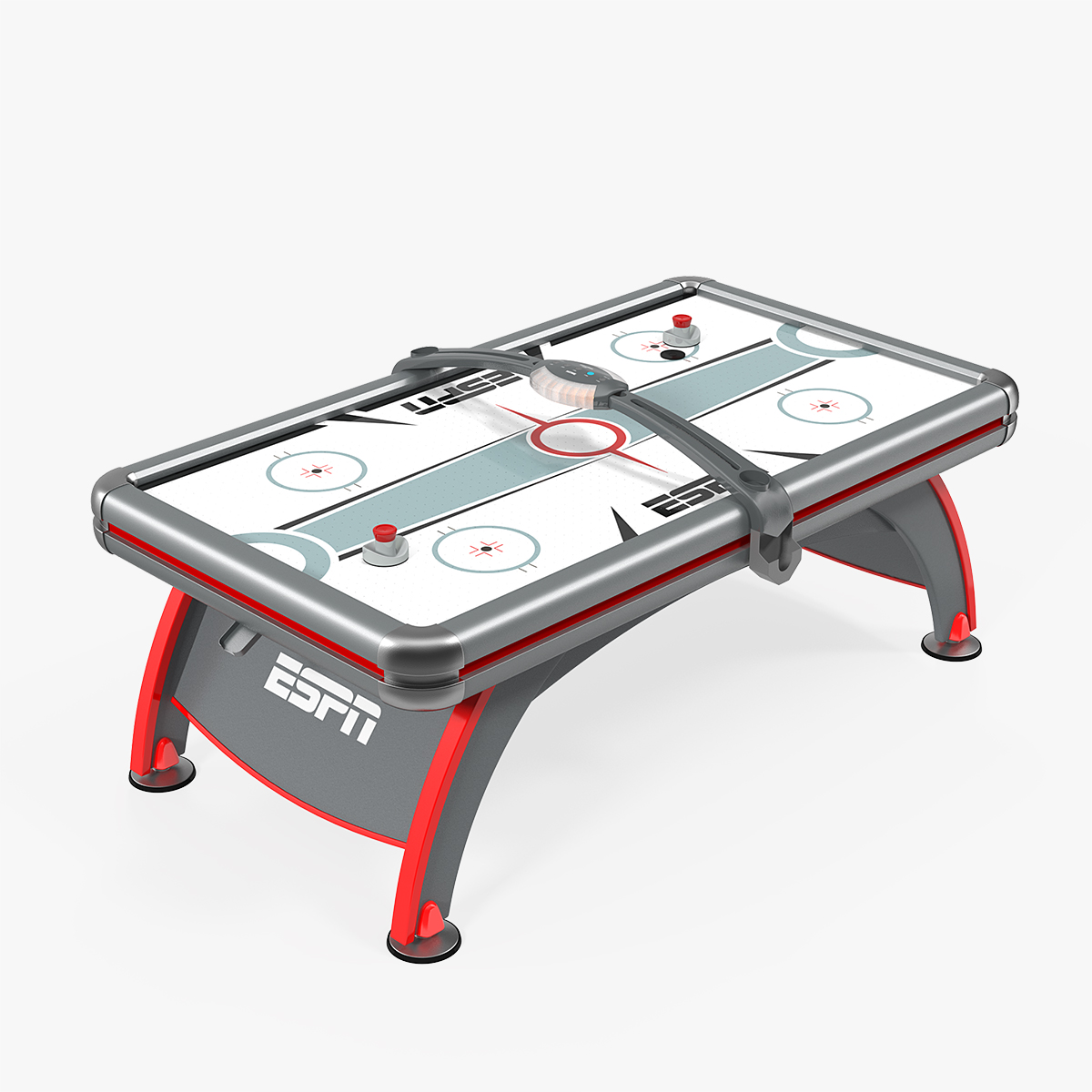 Air Hockey Table 3D Model, view 3