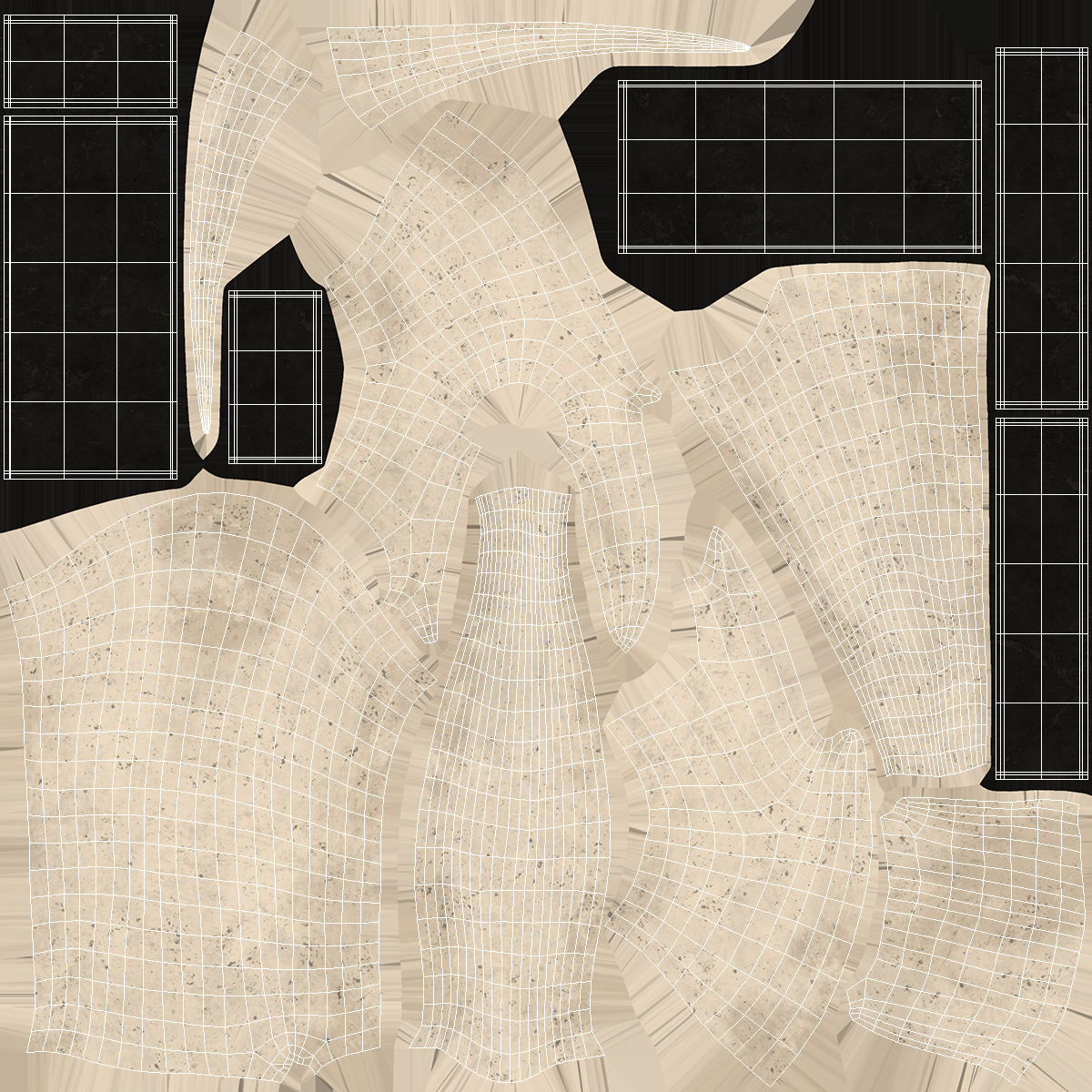 Stone Abstract Modern Sculpture Home Decoration 3D