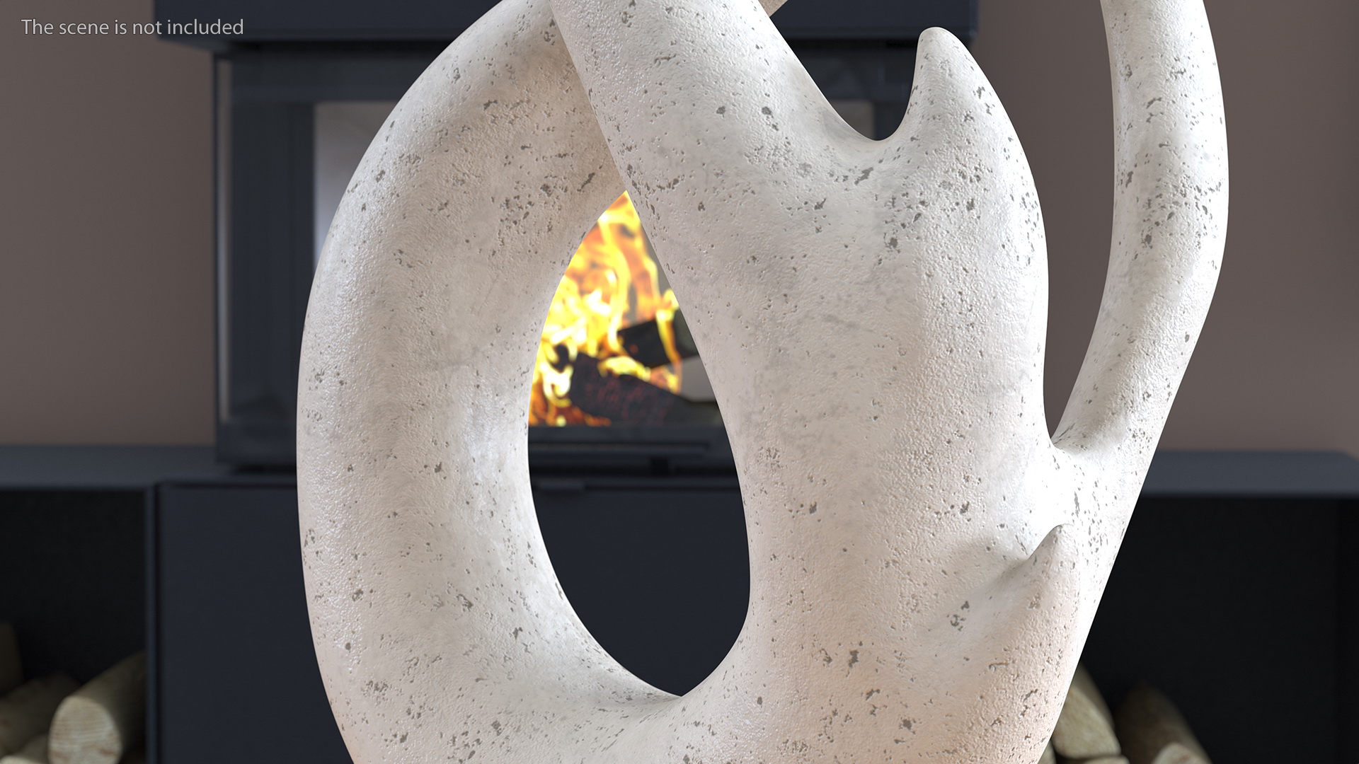 Stone Abstract Modern Sculpture Home Decoration 3D