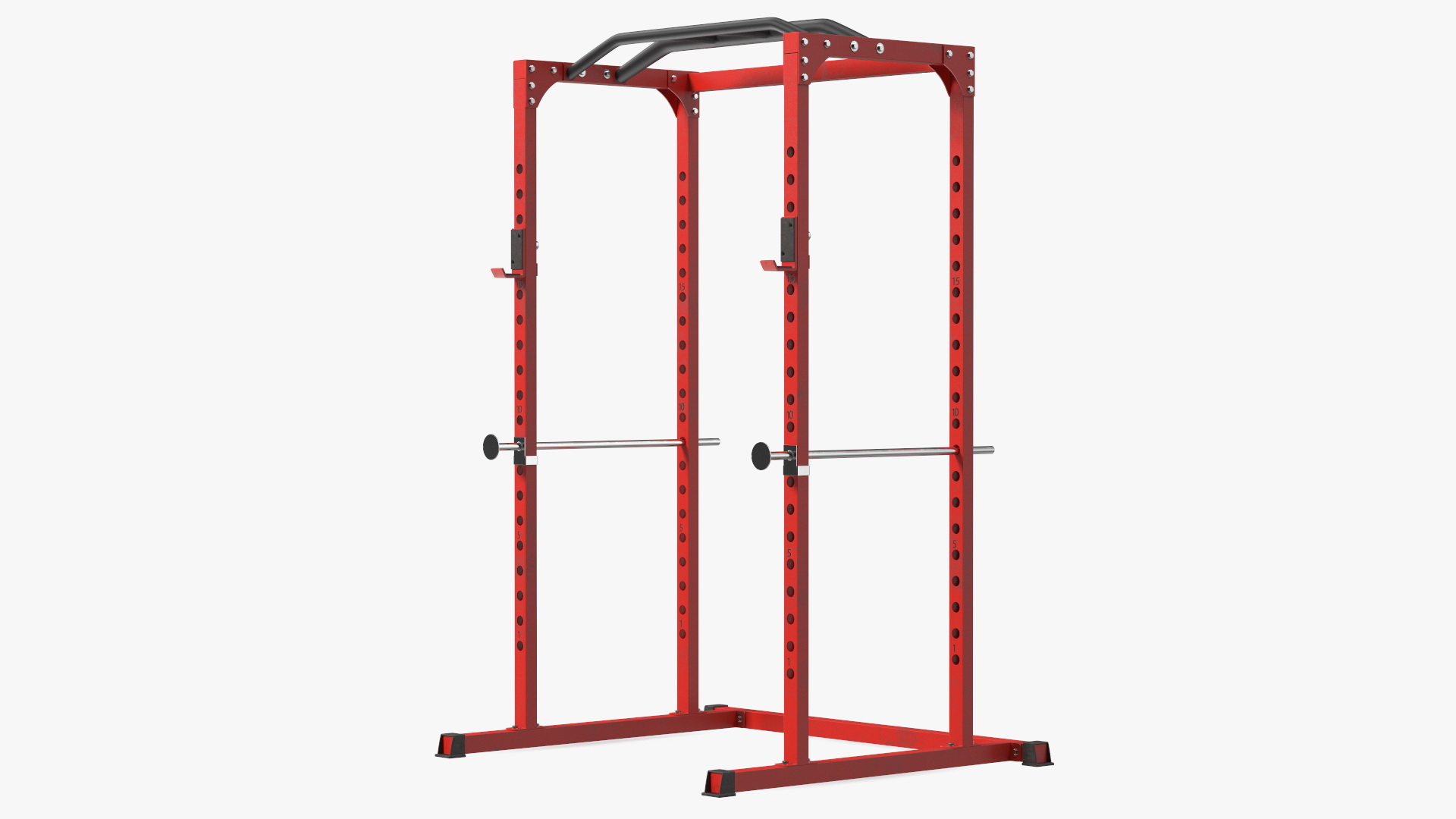 Power Rack Red 3D model