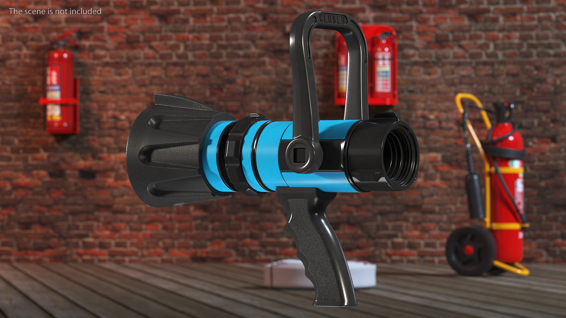 3D Fire Hose Nozzle