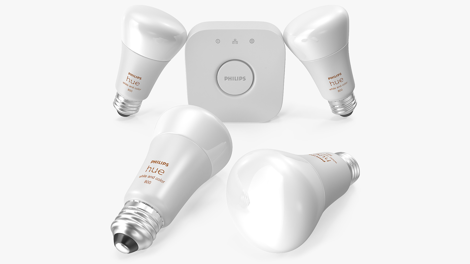 Philips Hue White and Color Ambience Lights Off 3D