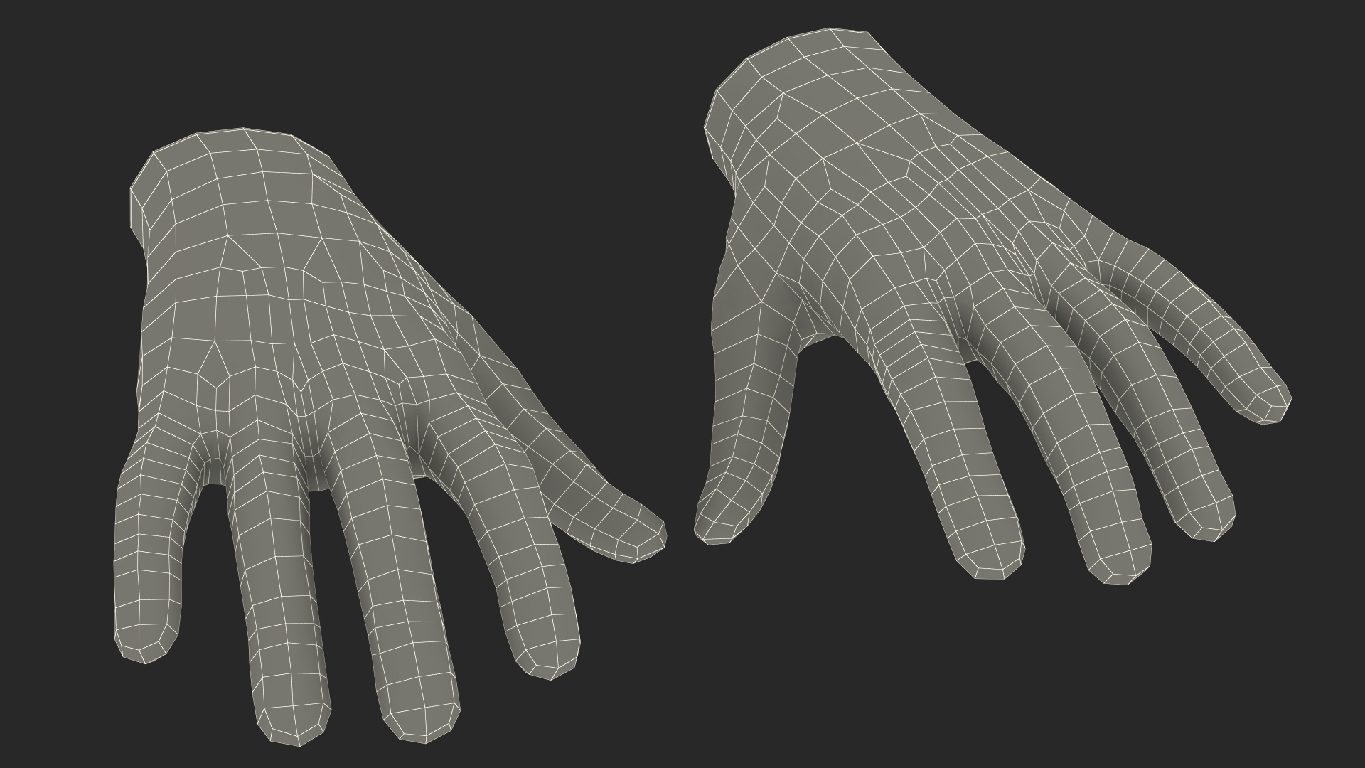 Spiderman Black Suit Gloves 3D
