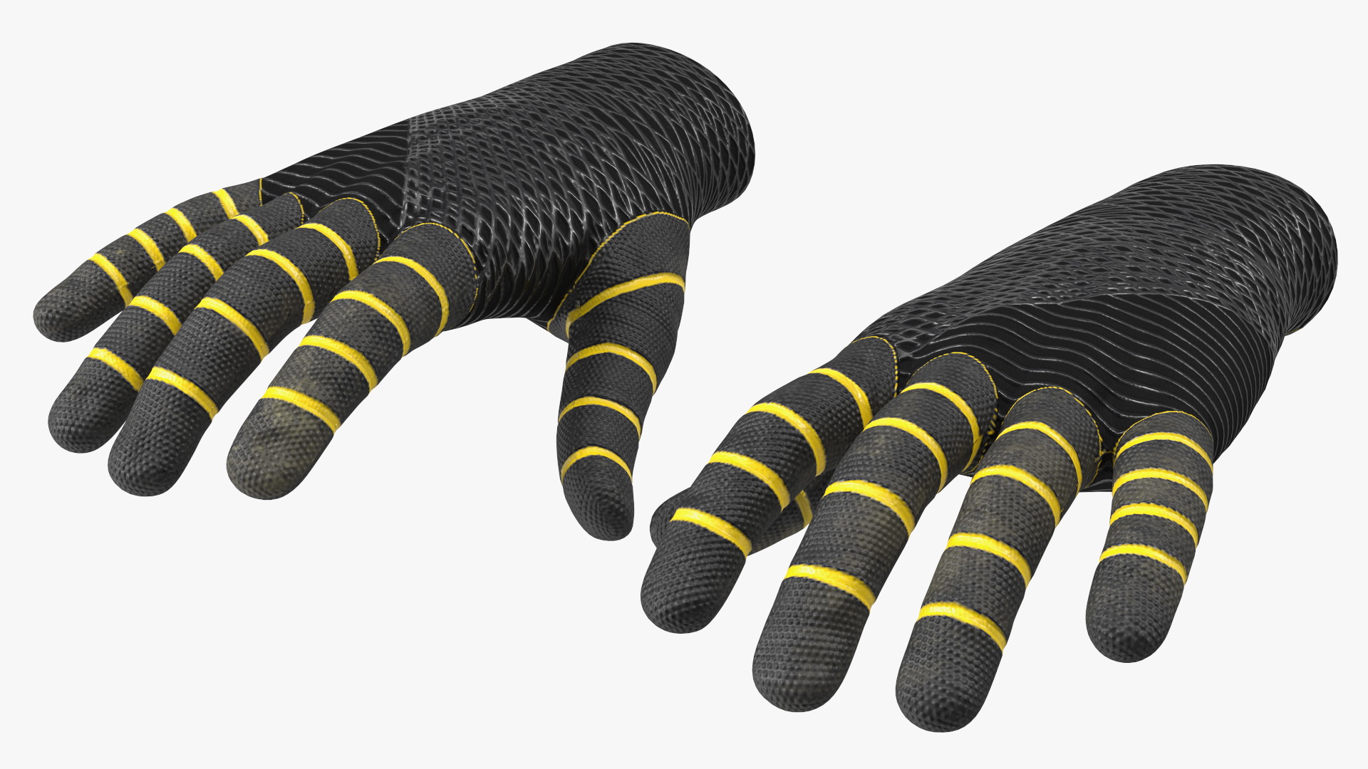 Spiderman Black Suit Gloves 3D
