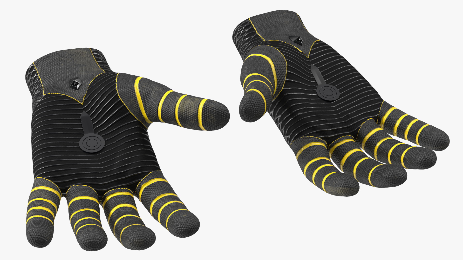 Spiderman Black Suit Gloves 3D