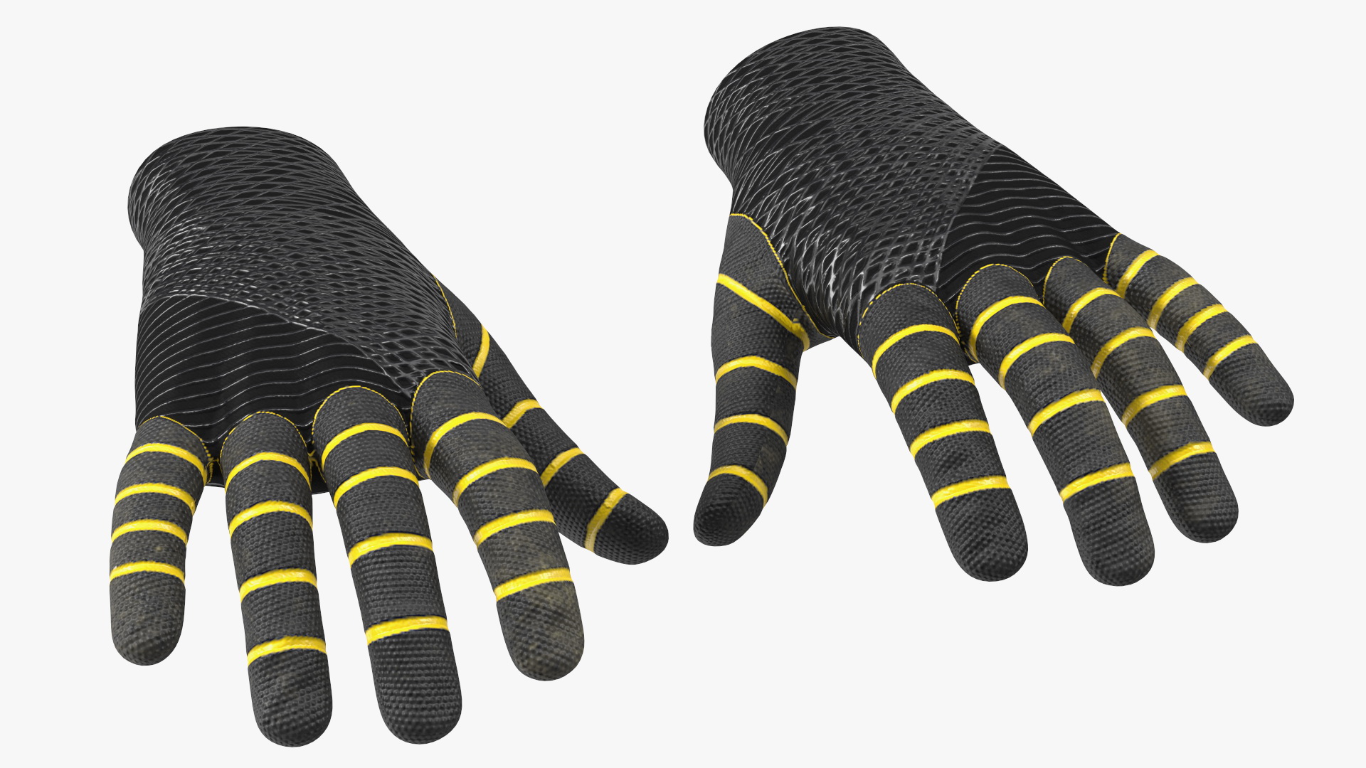 Spiderman Black Suit Gloves 3D