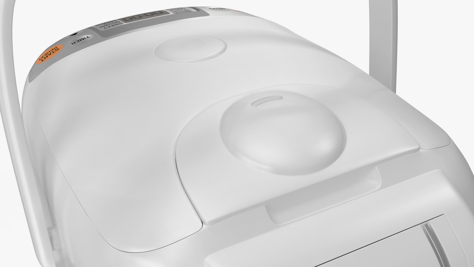 Rice Cooker White 3D