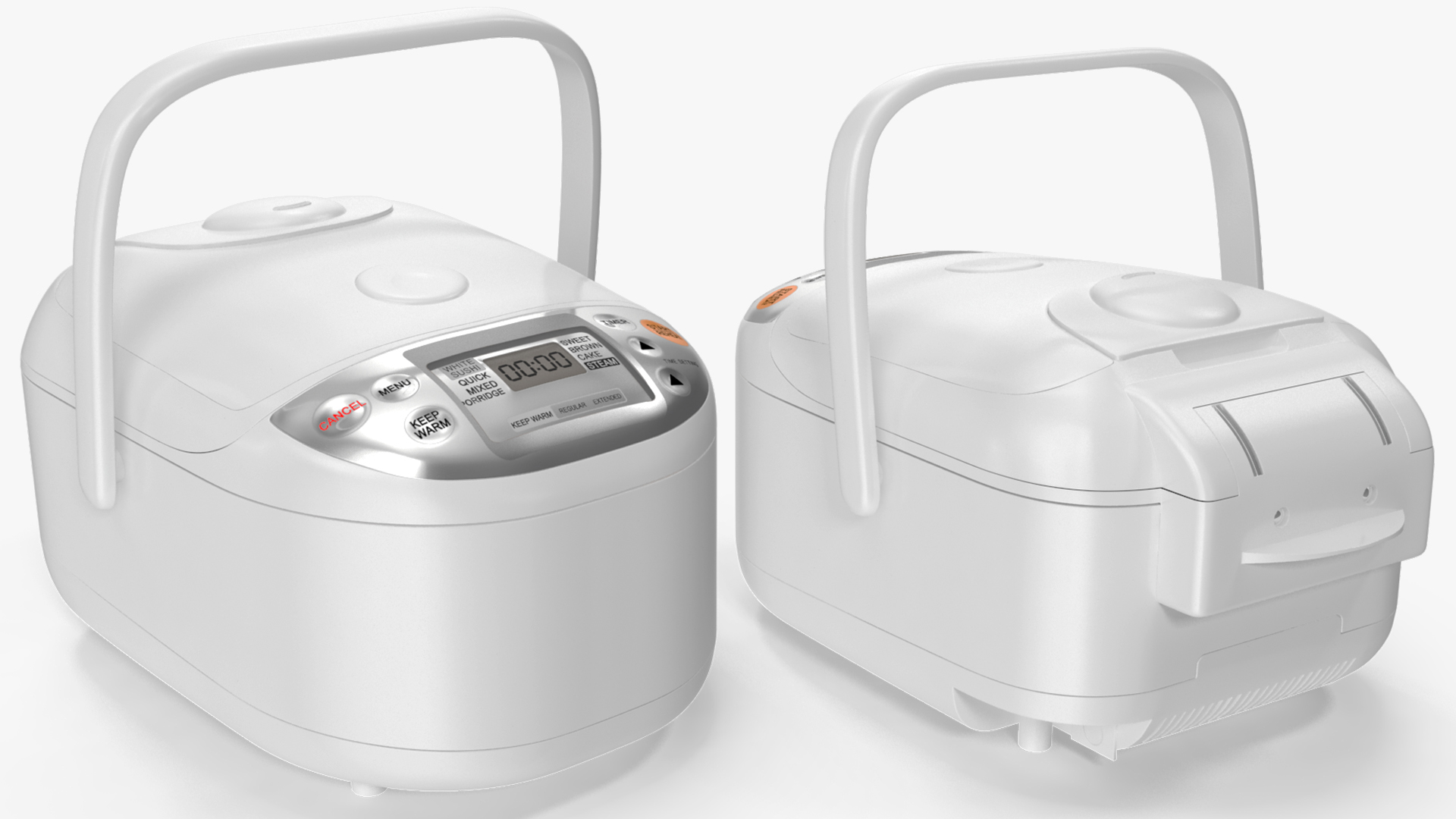 Rice Cooker White 3D