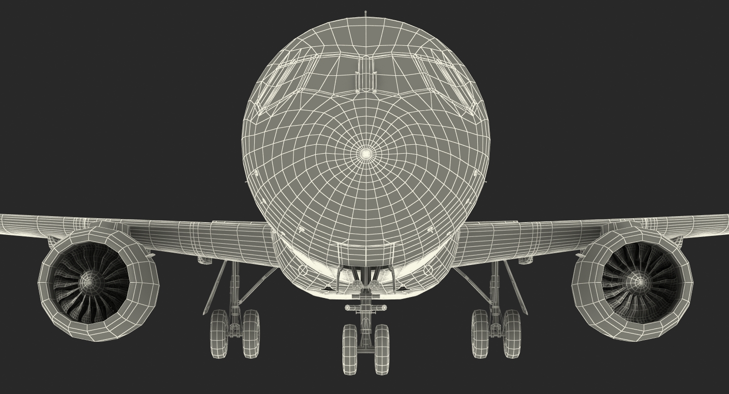 3D Russian Airliner MC 21 300