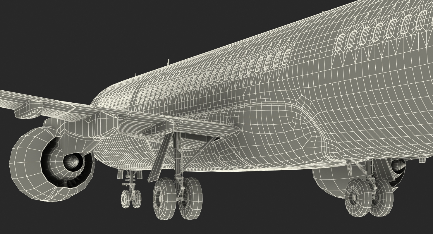 3D Russian Airliner MC 21 300